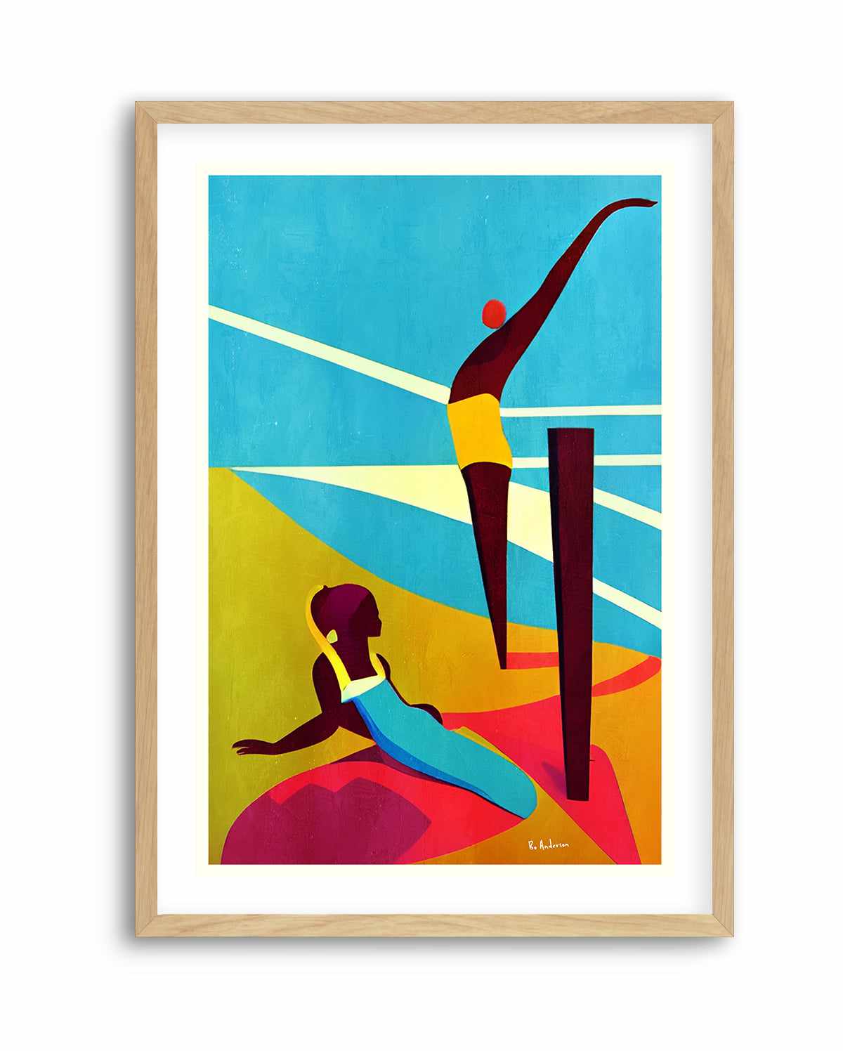 Martinique 1958 By Bo Anderson | Art Print