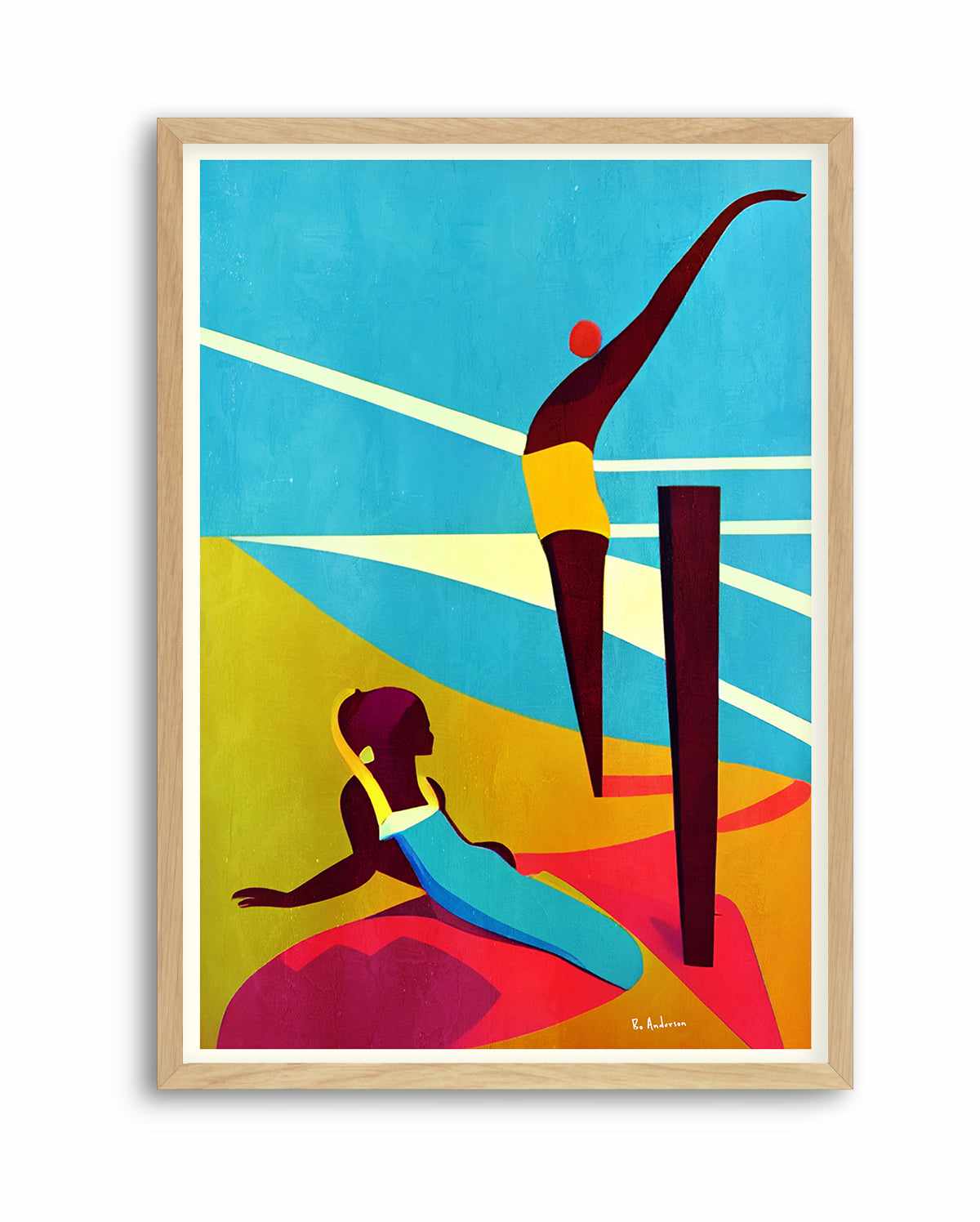 Martinique 1958 By Bo Anderson | Art Print