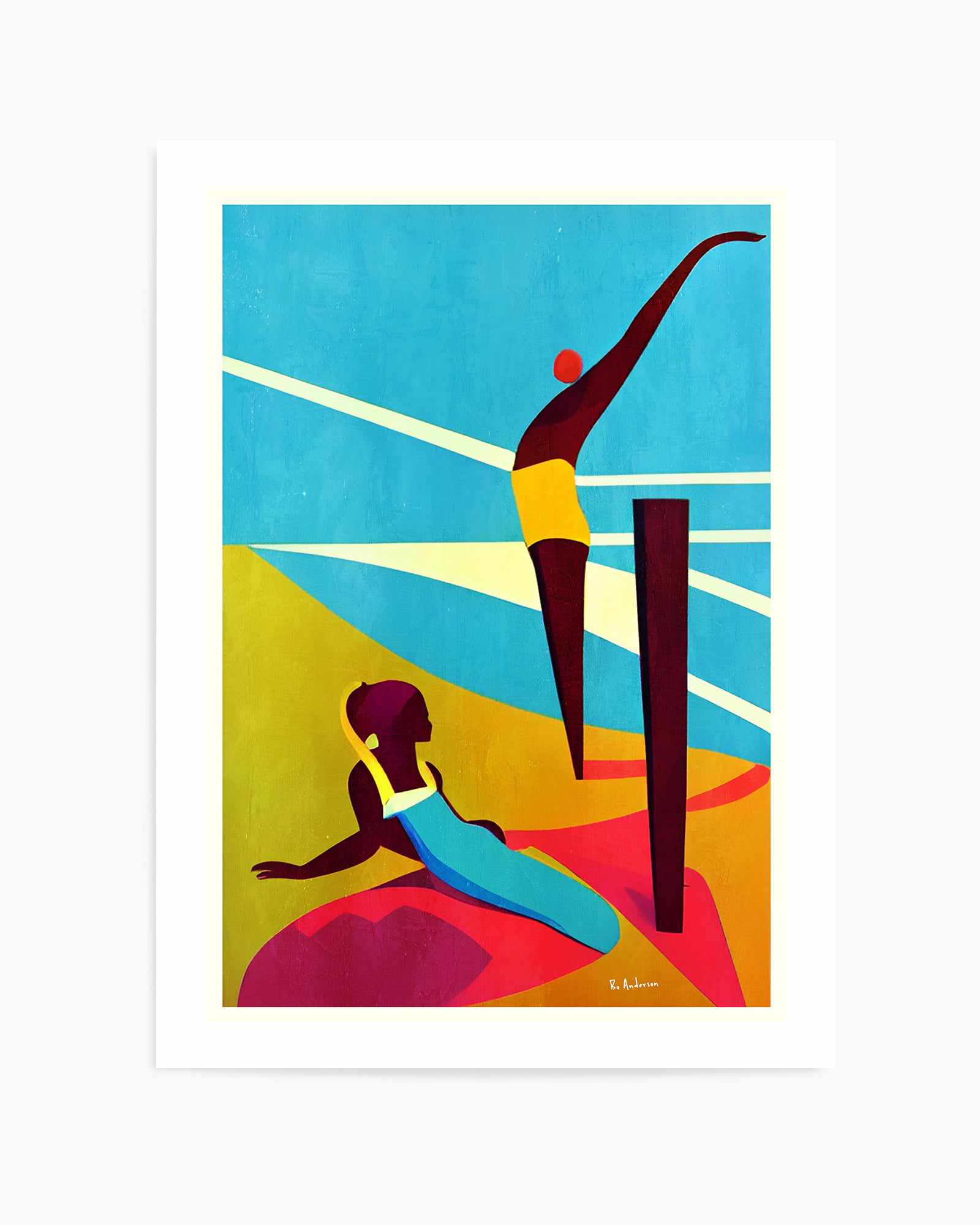 Martinique 1958 By Bo Anderson | Art Print