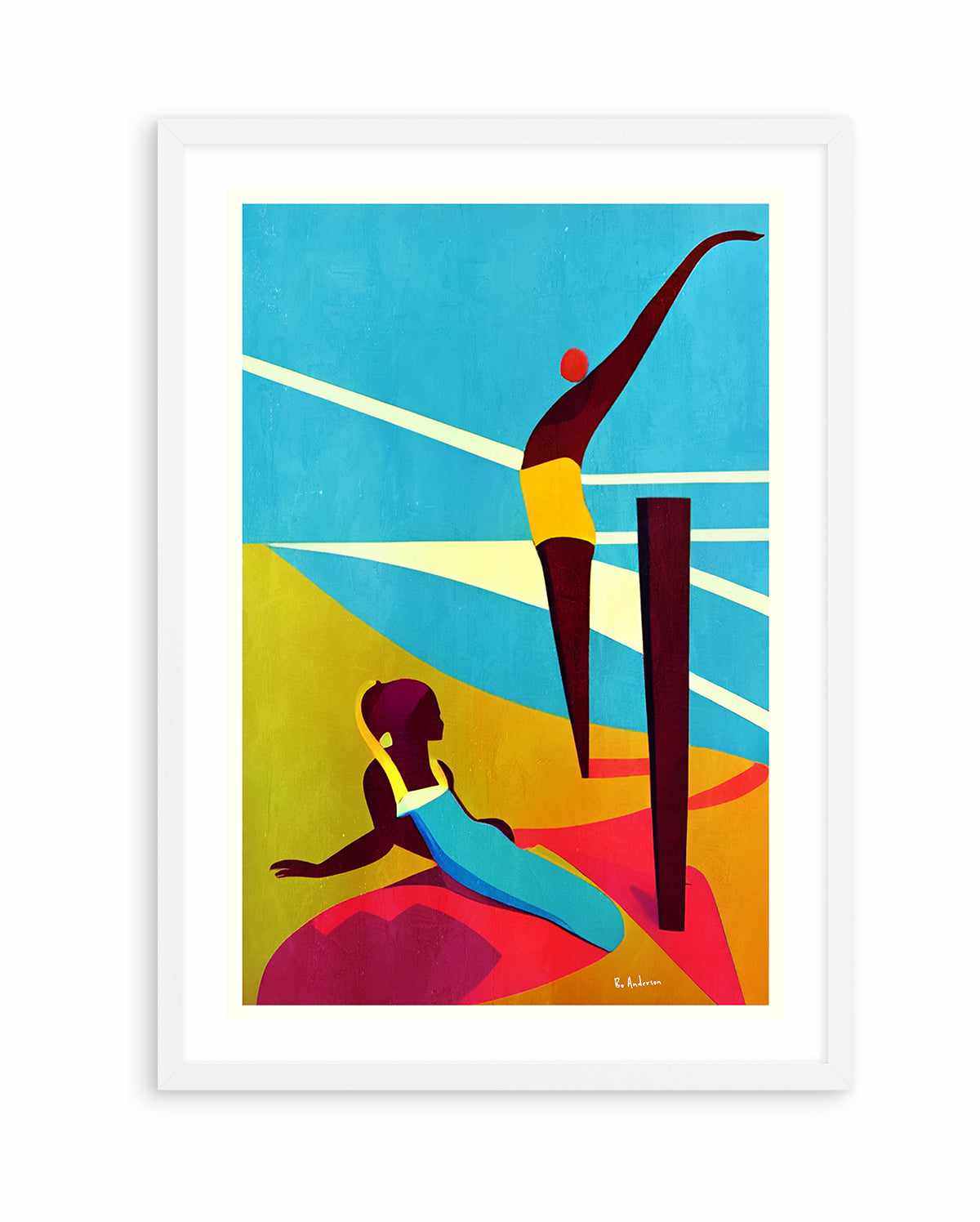 Martinique 1958 By Bo Anderson | Art Print