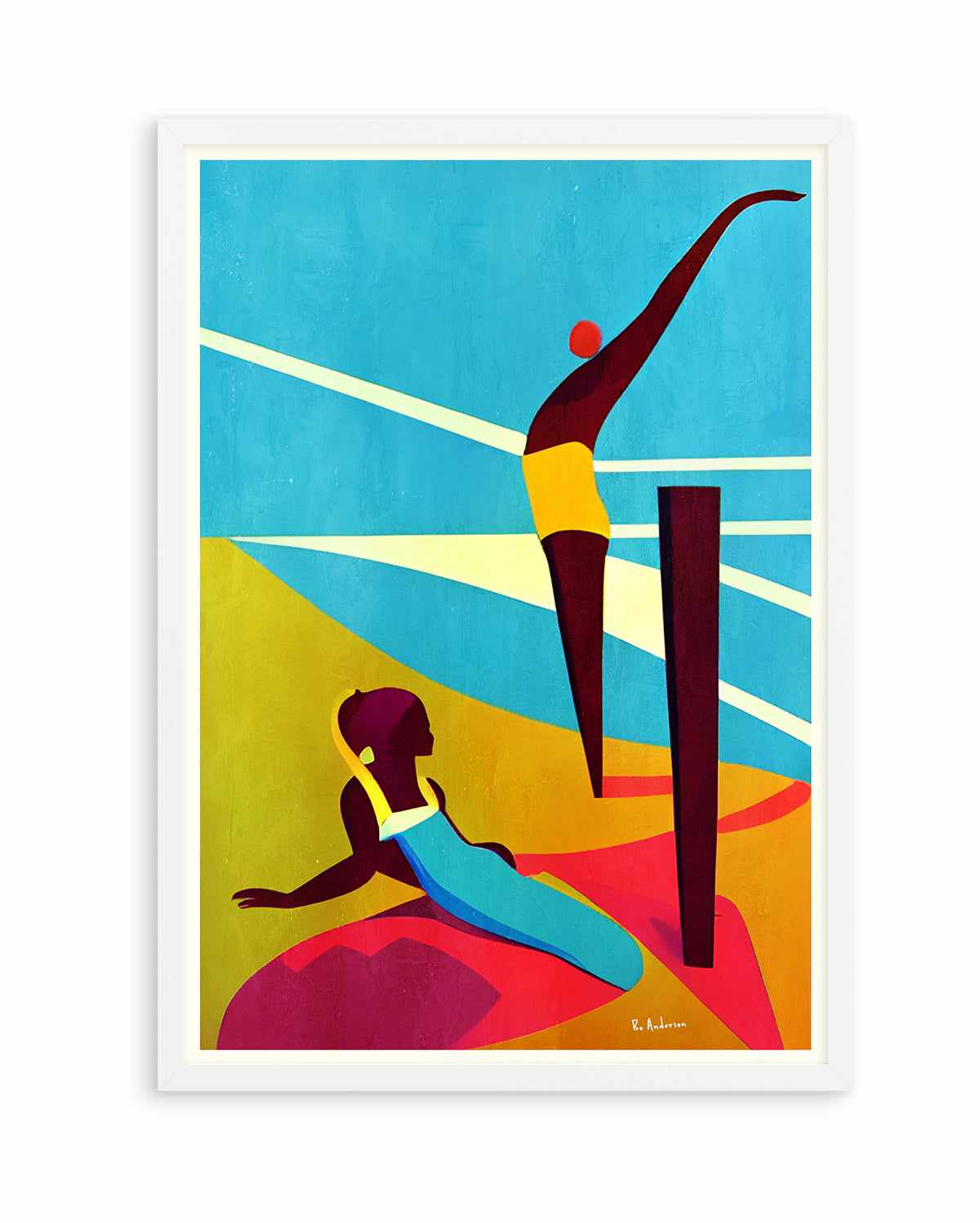 Martinique 1958 By Bo Anderson | Art Print