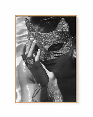 Masked No II | Framed Canvas Art Print from Olive et Oriel where you can shop wallpaper and artworks online