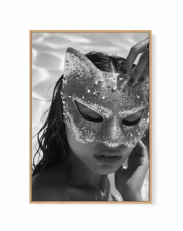 Masked No I | Framed Canvas Art Print from Olive et Oriel where you can shop wallpaper and artworks online