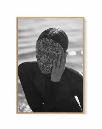 Masked No III | Framed Canvas Art Print from Olive et Oriel where you can shop wallpaper and artworks online
