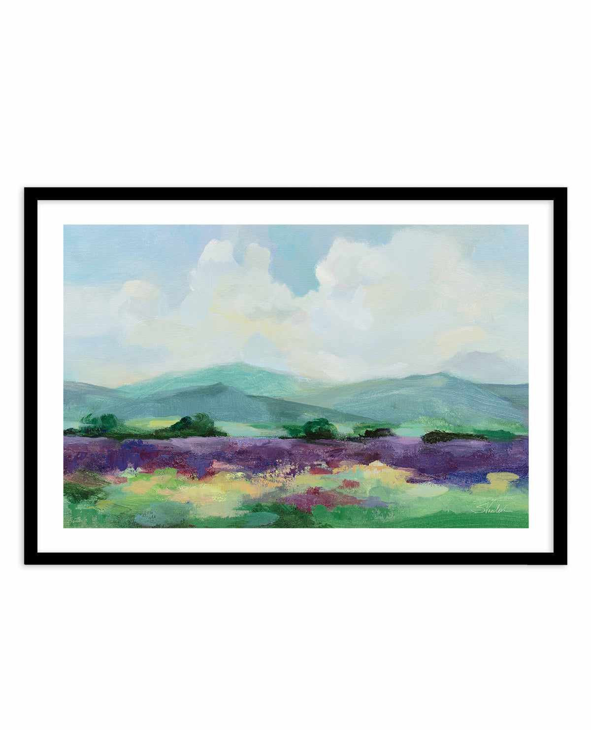 May Lavender Field II | Art Print