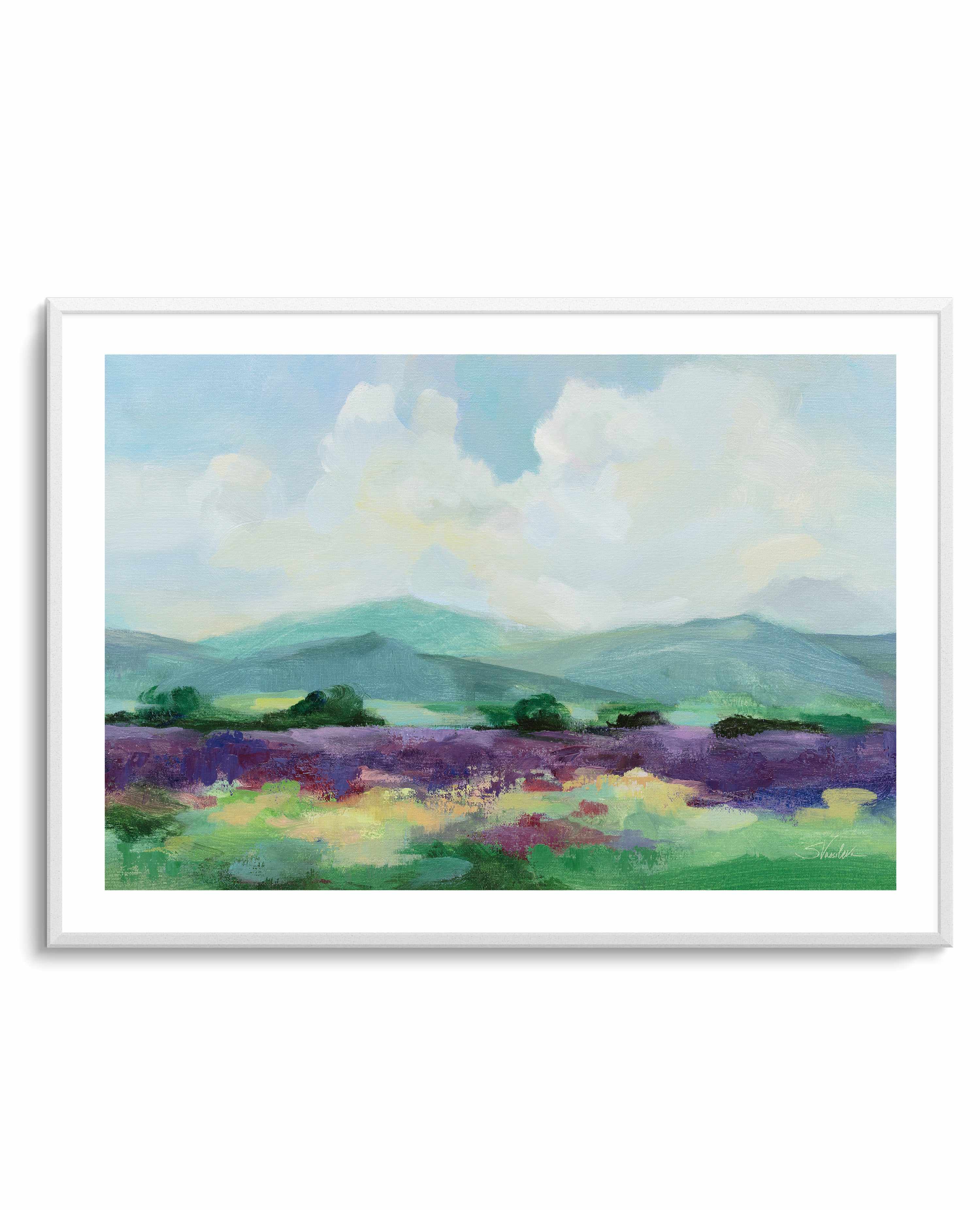 May Lavender Field II | Art Print