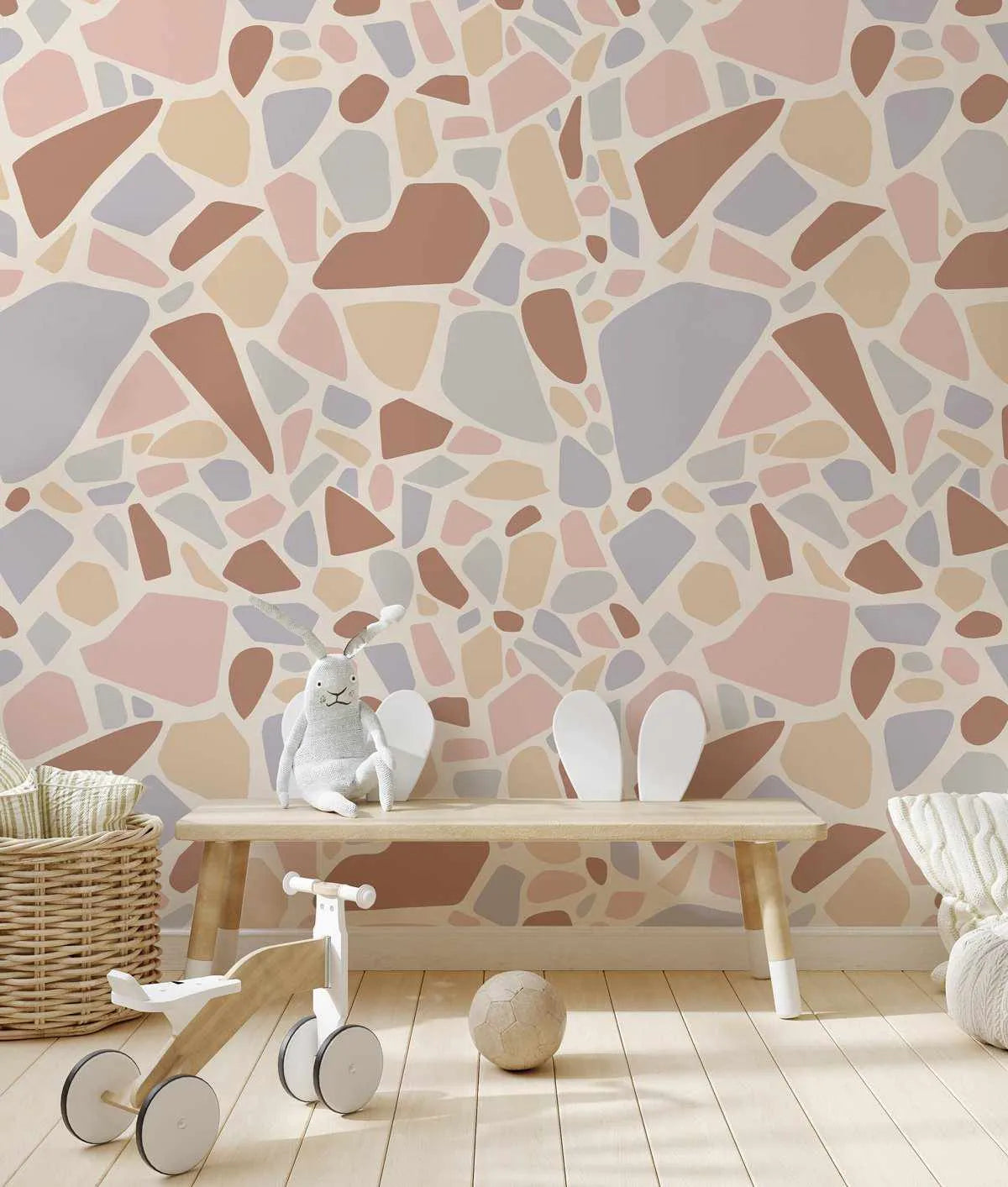 Maya Terrazzo Wallpaper-Wallpaper-Buy Kids Removable Wallpaper Online Our Custom Made Children√¢‚Ç¨‚Ñ¢s Wallpapers Are A Fun Way To Decorate And Enhance Boys Bedroom Decor And Girls Bedrooms They Are An Amazing Addition To Your Kids Bedroom Walls Our Collection of Kids Wallpaper Is Sure To Transform Your Kids Rooms Interior Style From Pink Wallpaper To Dinosaur Wallpaper Even Marble Wallpapers For Teen Boys Shop Peel And Stick Wallpaper Online Today With Olive et Oriel