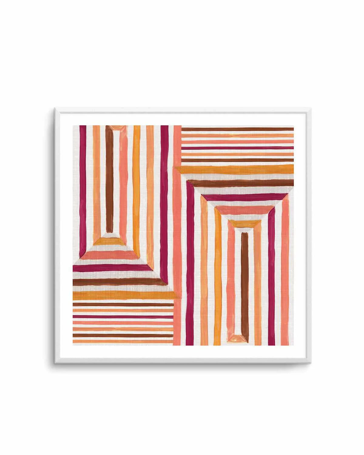 Mayan Labyrinth I Art Print from Olive et Oriel where you can shop wallpaper and artworks online