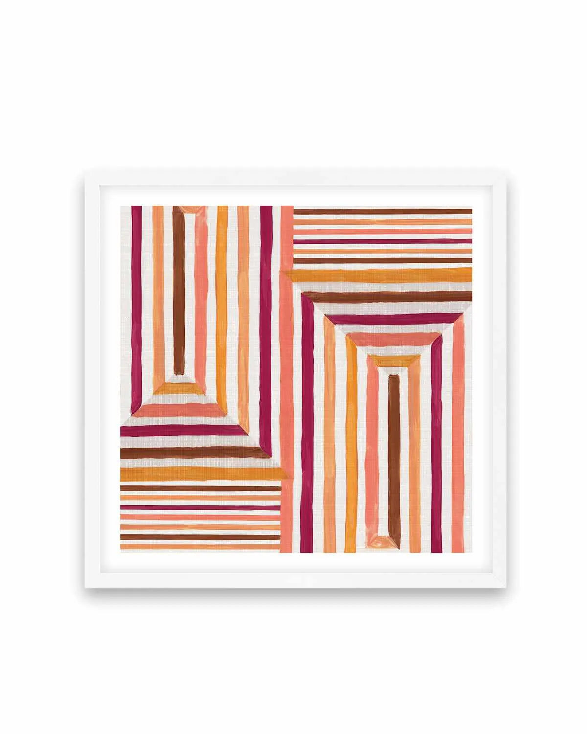 Mayan Labyrinth I Art Print from Olive et Oriel where you can shop wallpaper and artworks online