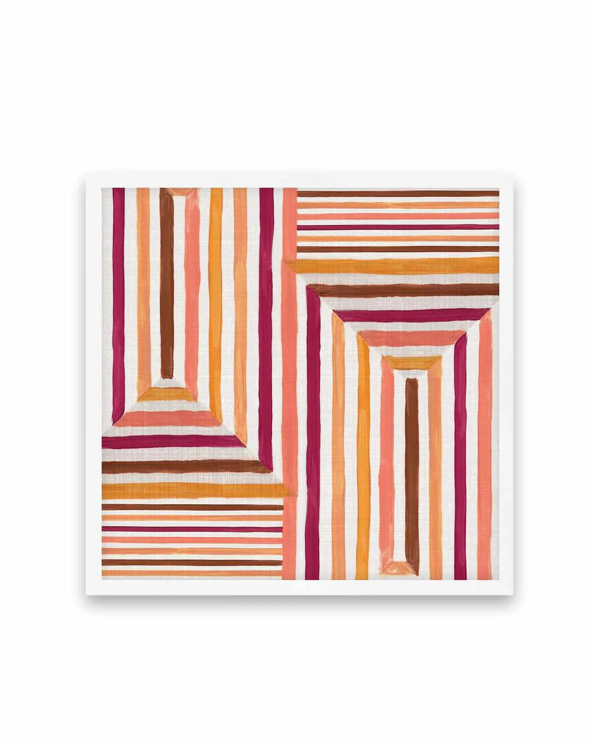 Mayan Labyrinth I Art Print from Olive et Oriel where you can shop wallpaper and artworks online