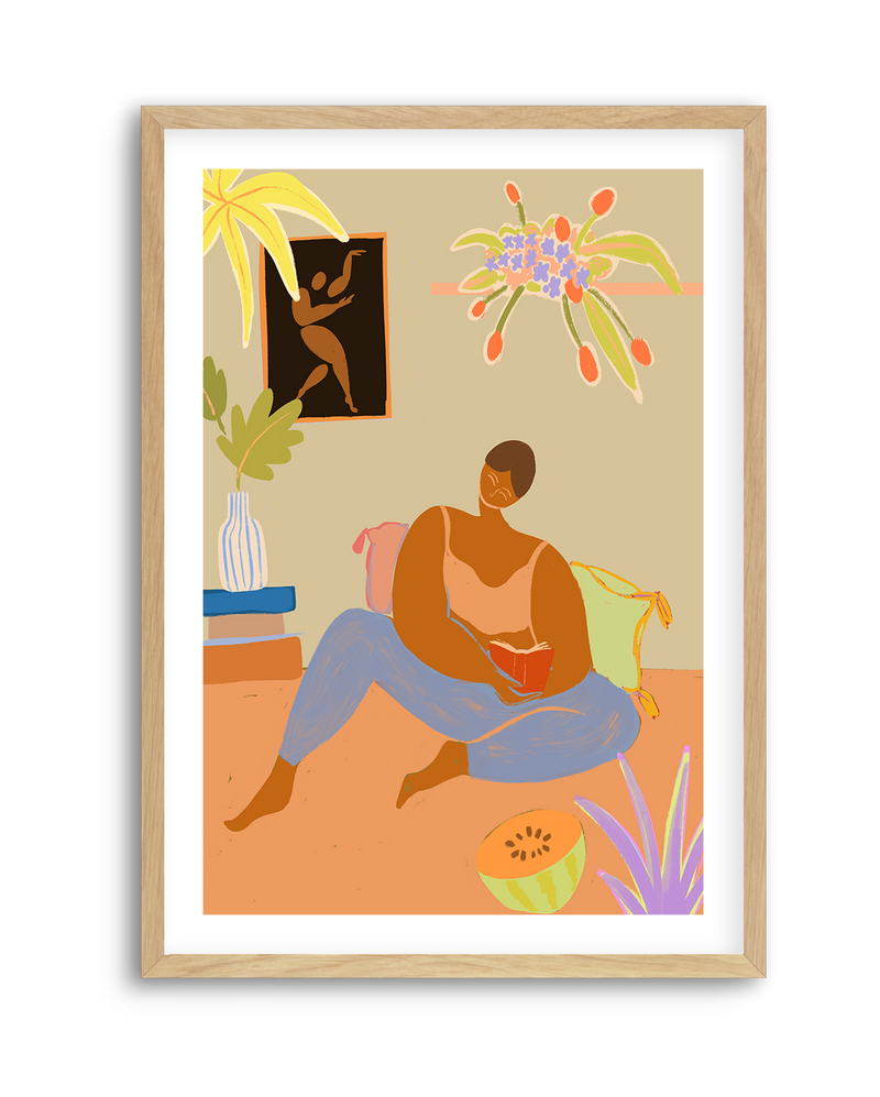 Me Time by Arty Guava | Art Print