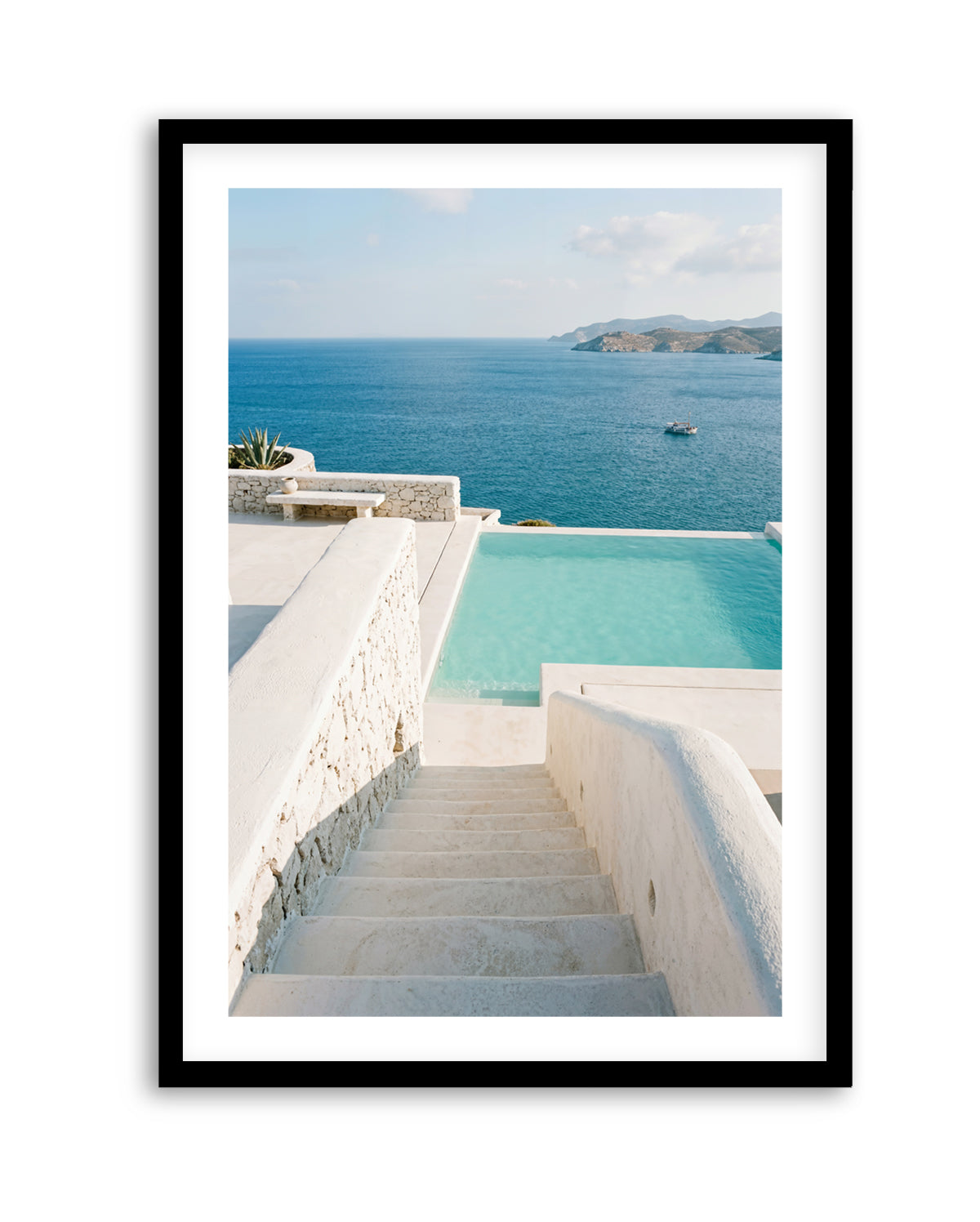 Mediterranean Sea View | Art Print