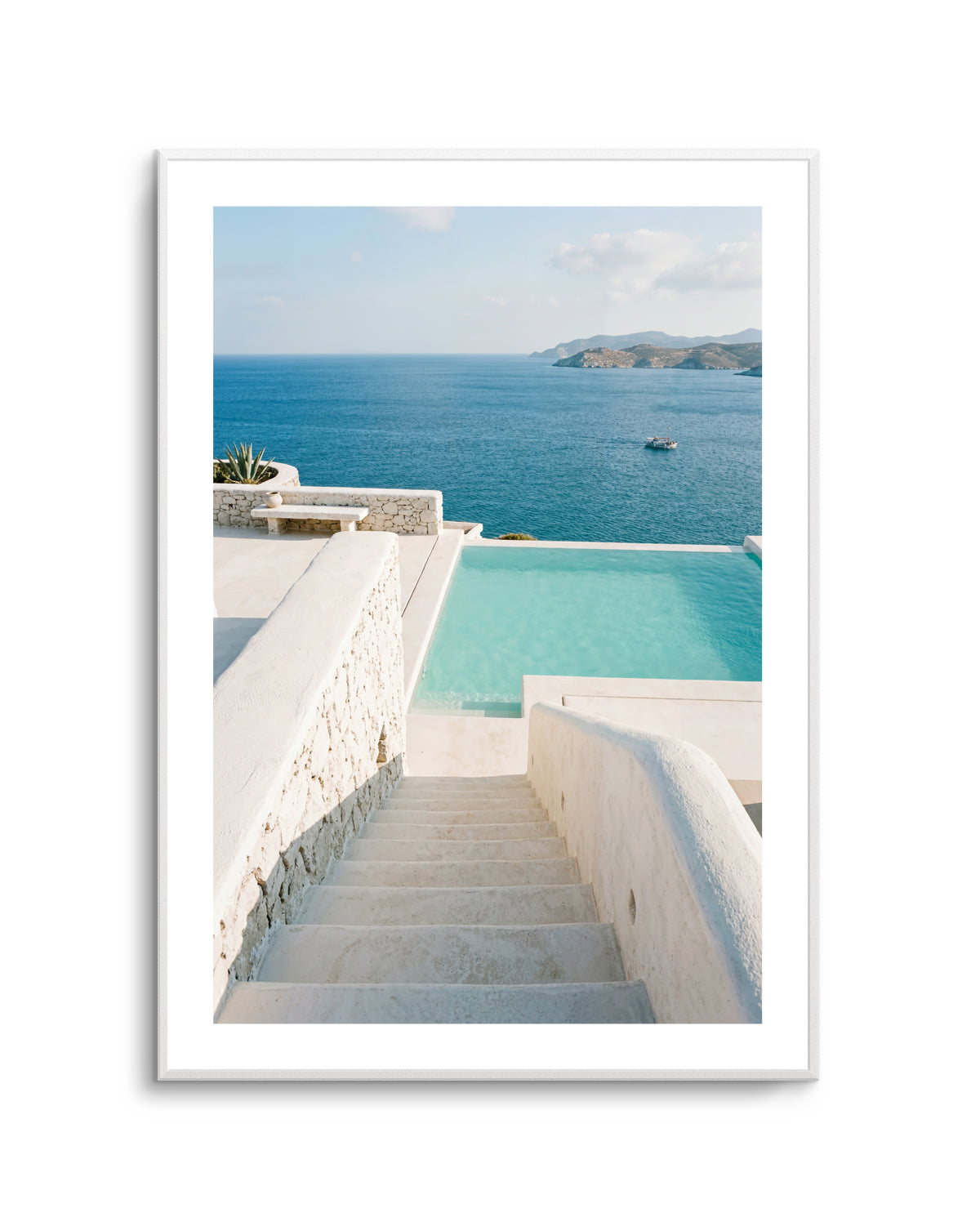 Mediterranean Sea View | Art Print