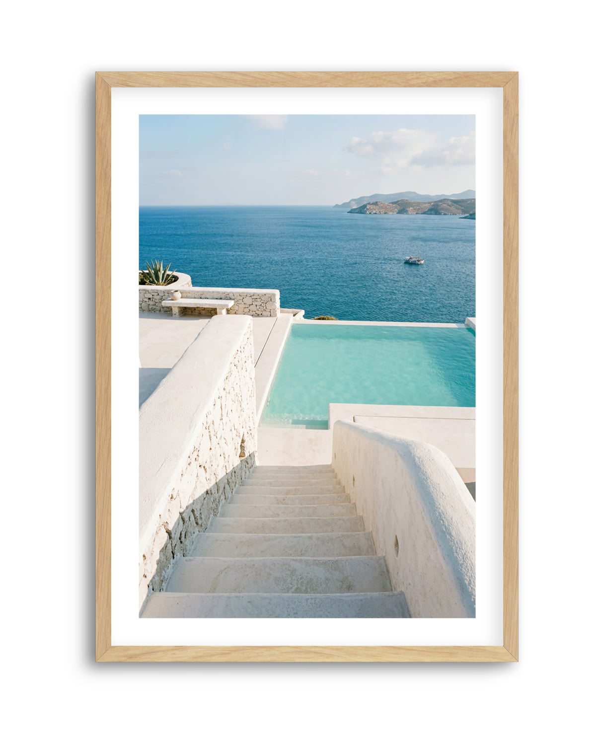 Mediterranean Sea View | Art Print