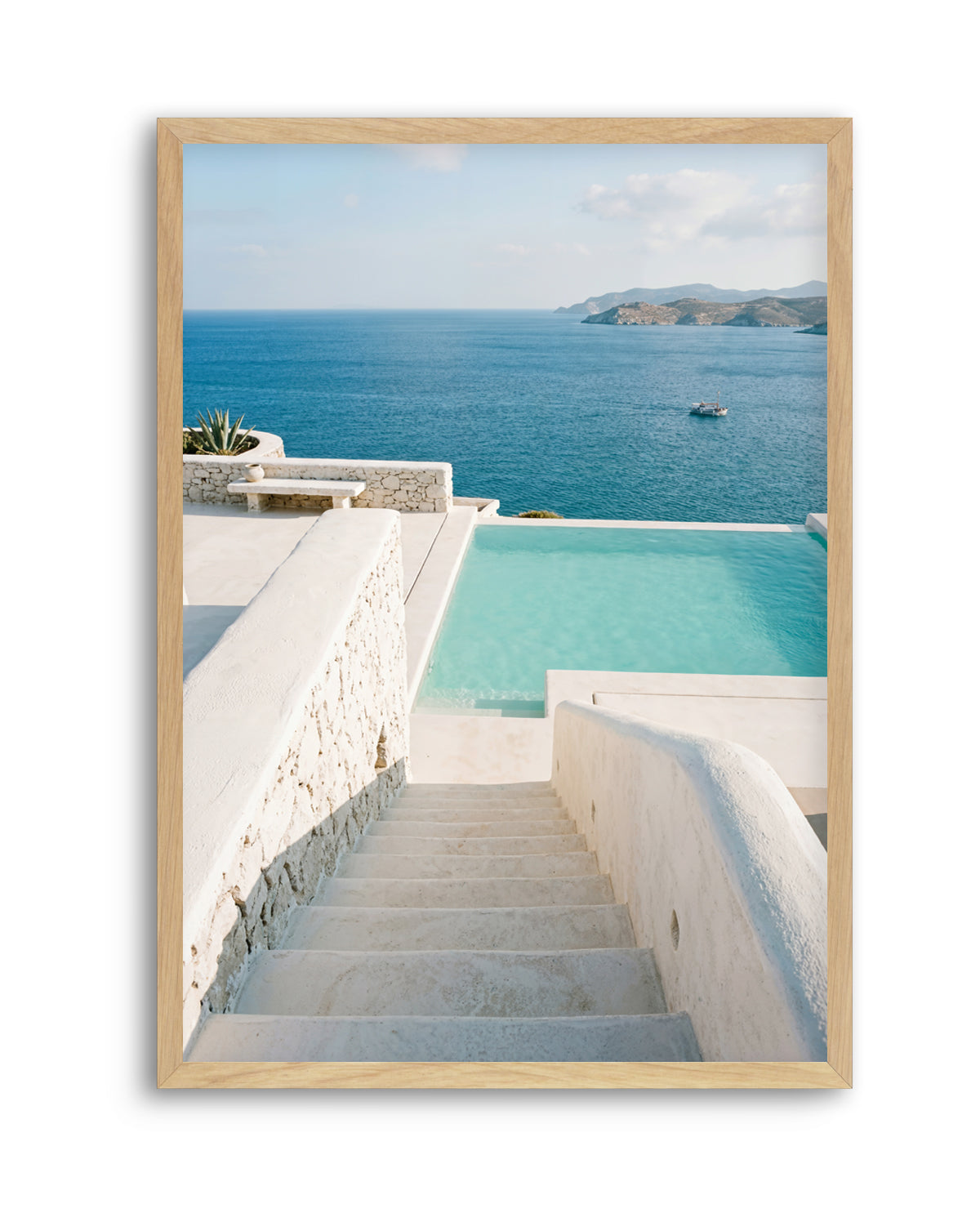 Mediterranean Sea View | Art Print