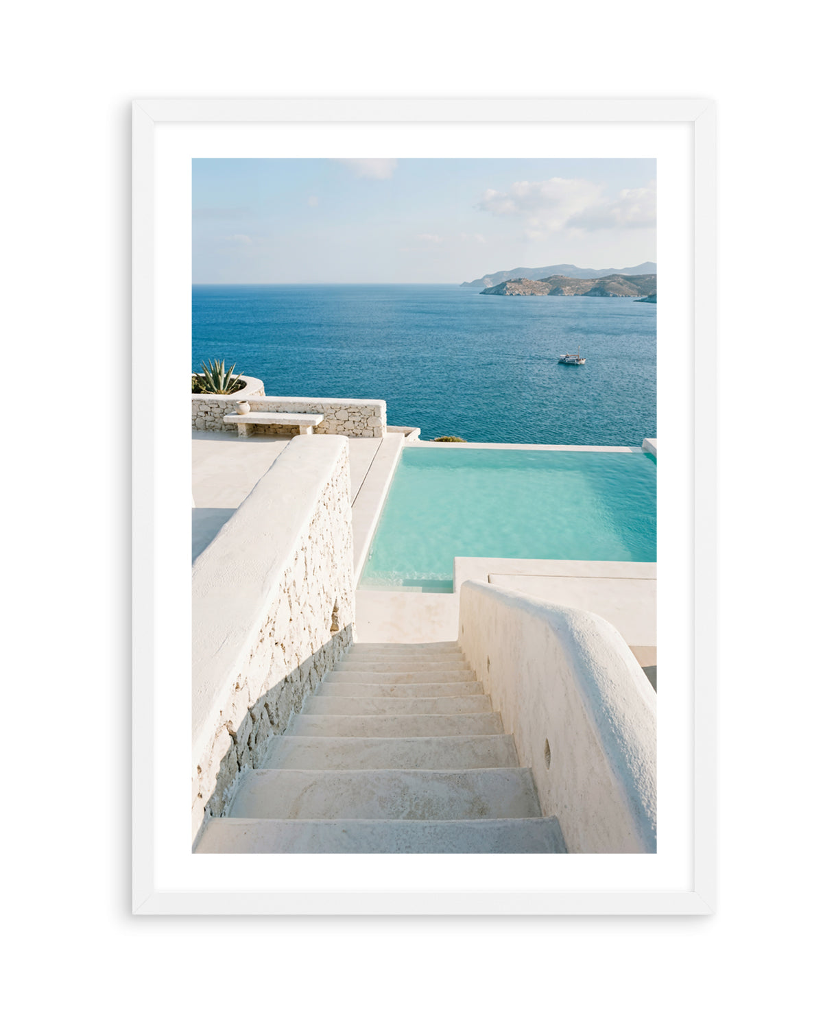 Mediterranean Sea View | Art Print