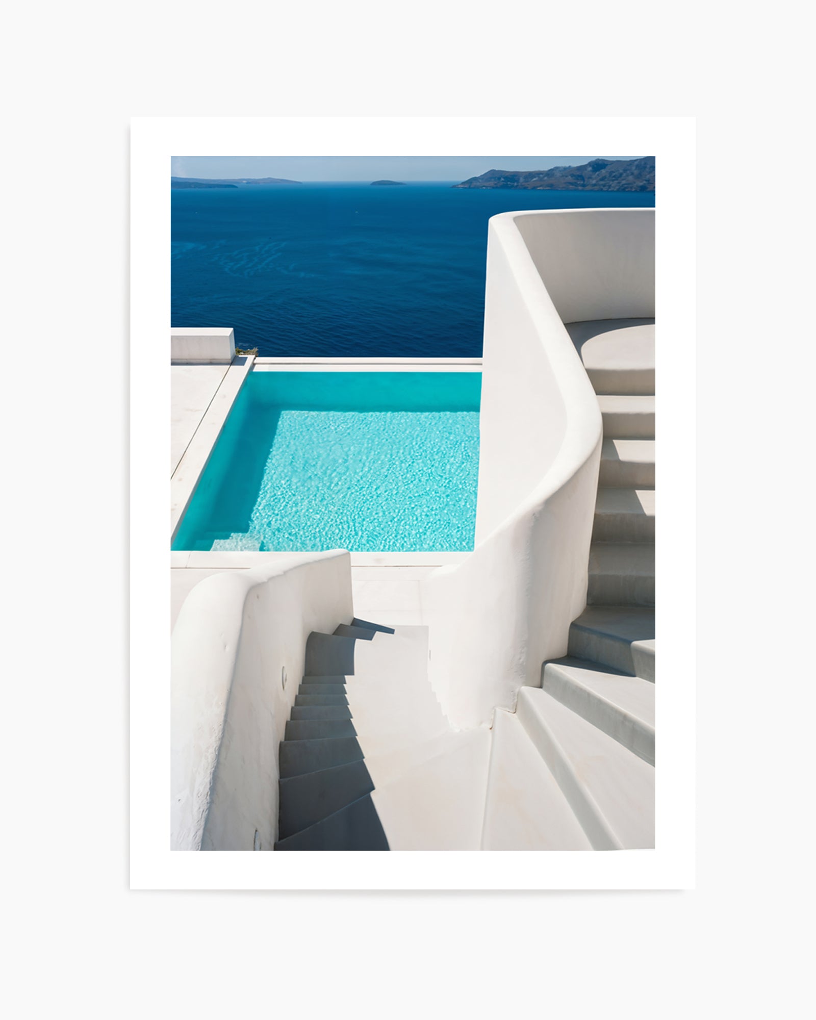 Mediterranean Steps | Art Print