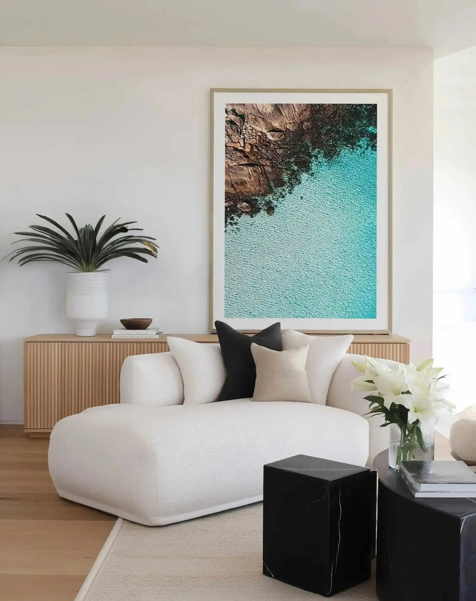 Meelup I | Aerial Photo Wall Art Print from Olive et Oriel where you can shop wallpaper and artworks online