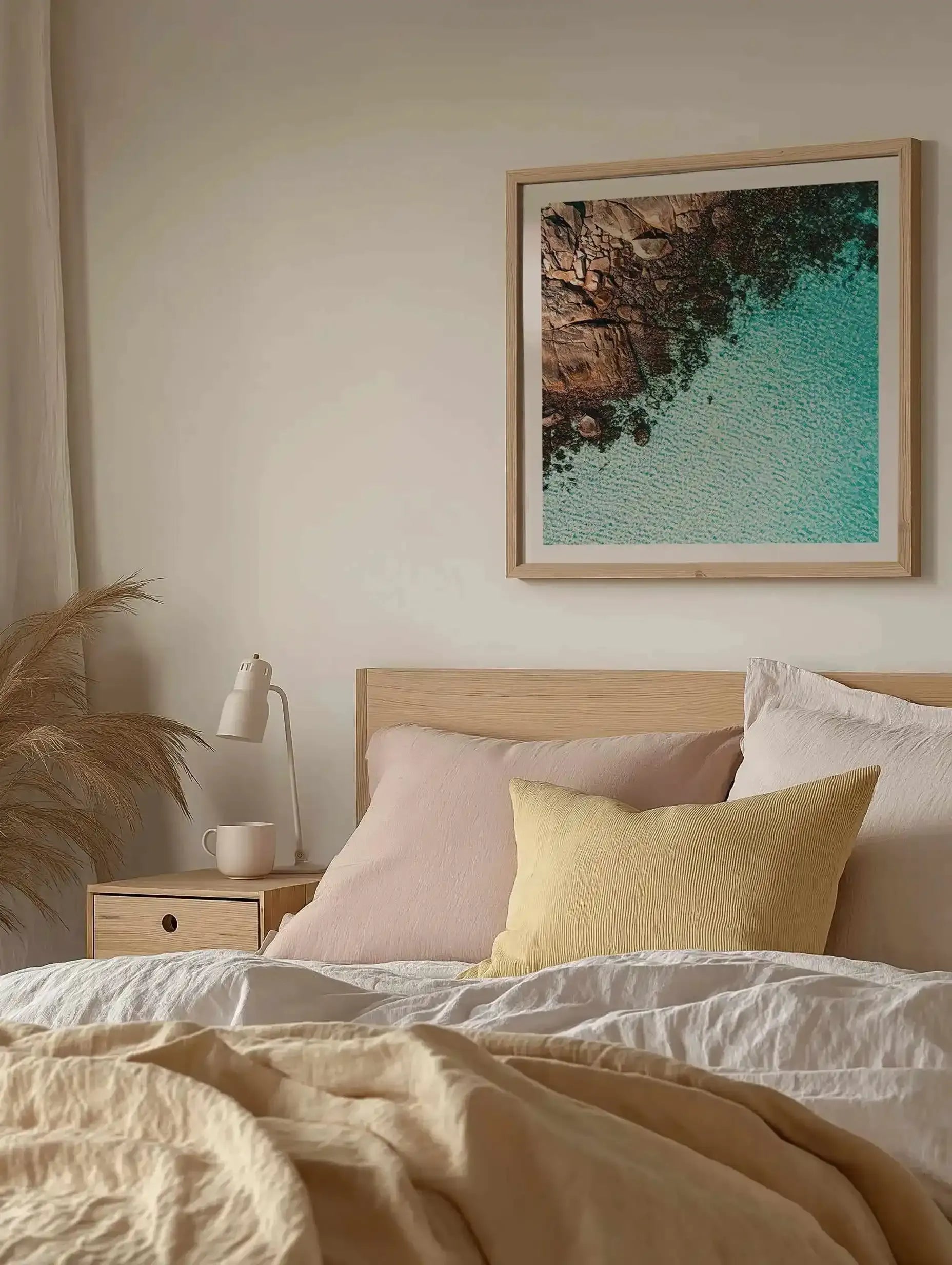 Meelup I SQ | Aerial Photo Wall Art Print from Olive et Oriel where you can shop wallpaper and artworks online