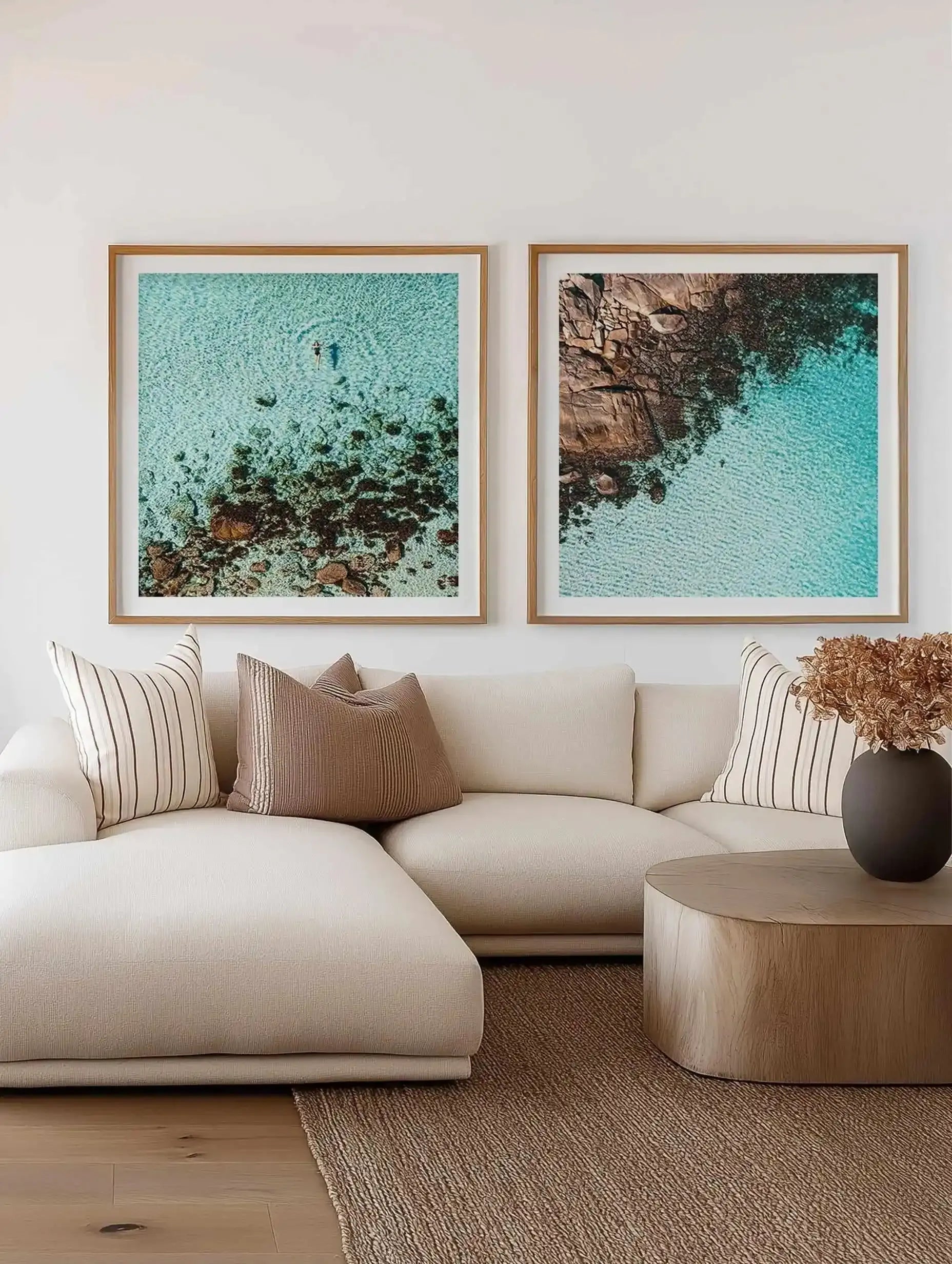 Meelup I SQ | Aerial Photo Wall Art Print from Olive et Oriel where you can shop wallpaper and artworks online