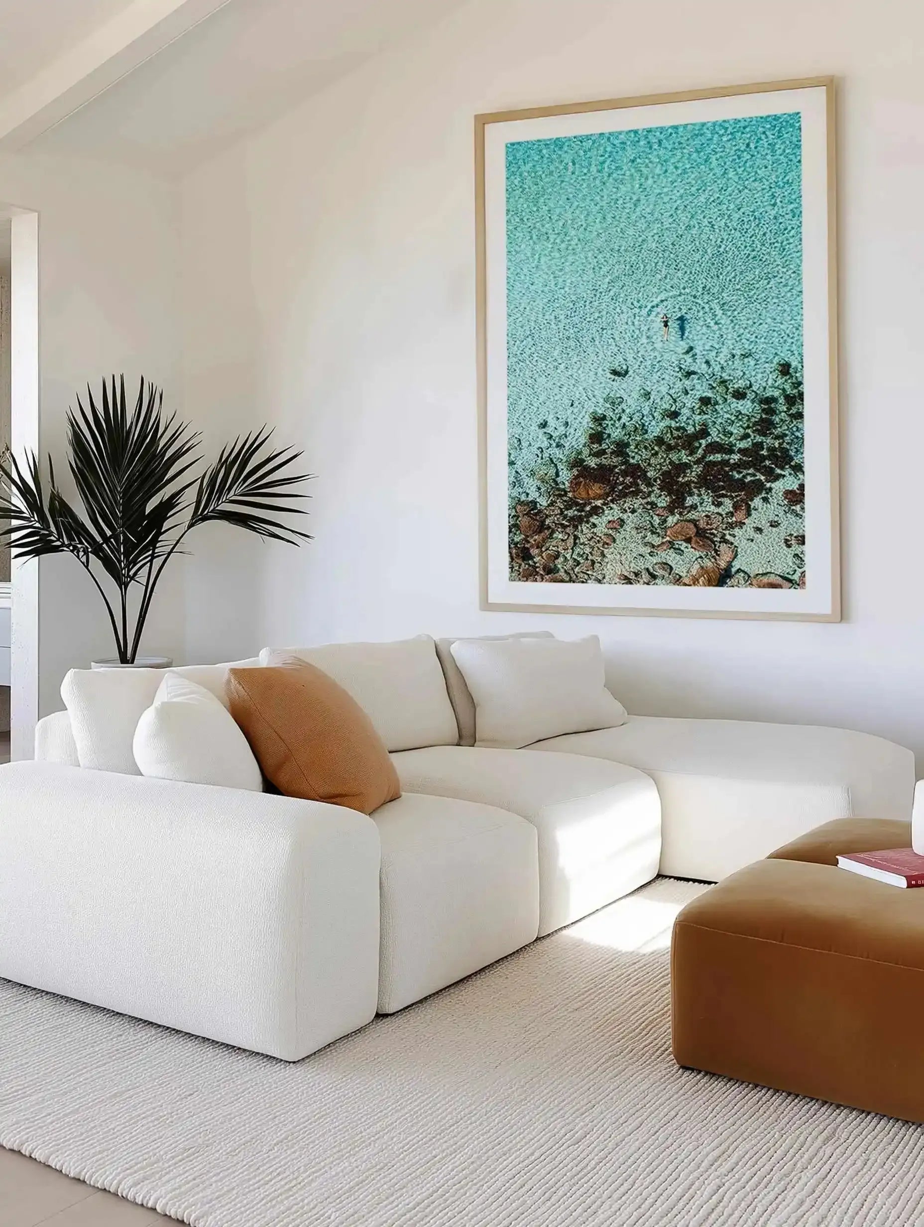 Meelup II | Aerial Photo Wall Art Print from Olive et Oriel where you can shop wallpaper and artworks online