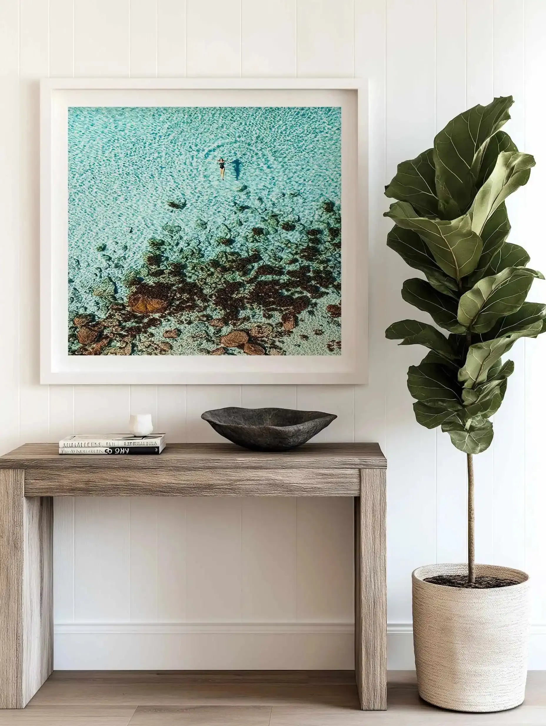 Meelup II SQ | Aerial Photo Wall Art Print from Olive et Oriel where you can shop wallpaper and artworks online