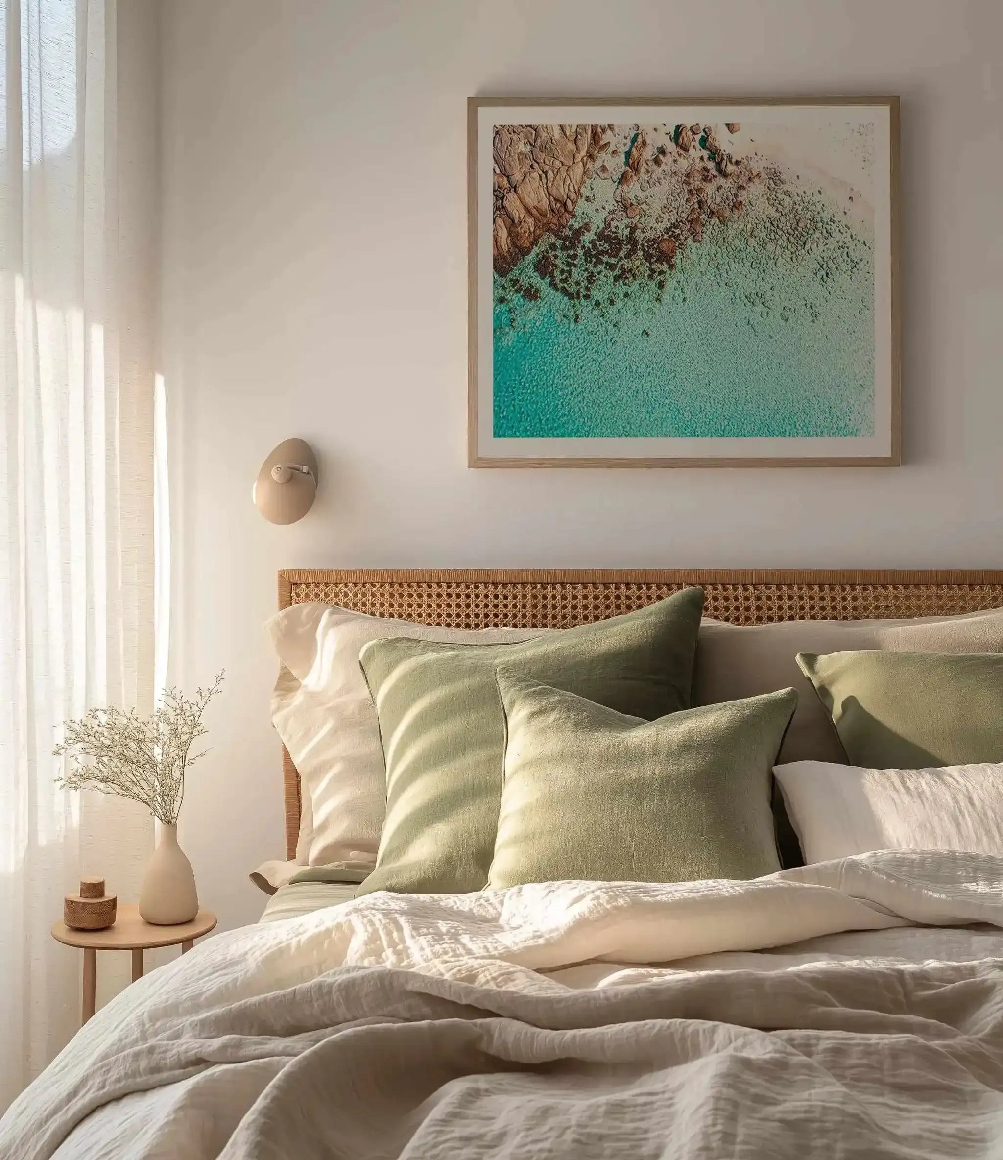 Meelup LS | Aerial Photo Wall Art Print from Olive et Oriel where you can shop wallpaper and artworks online