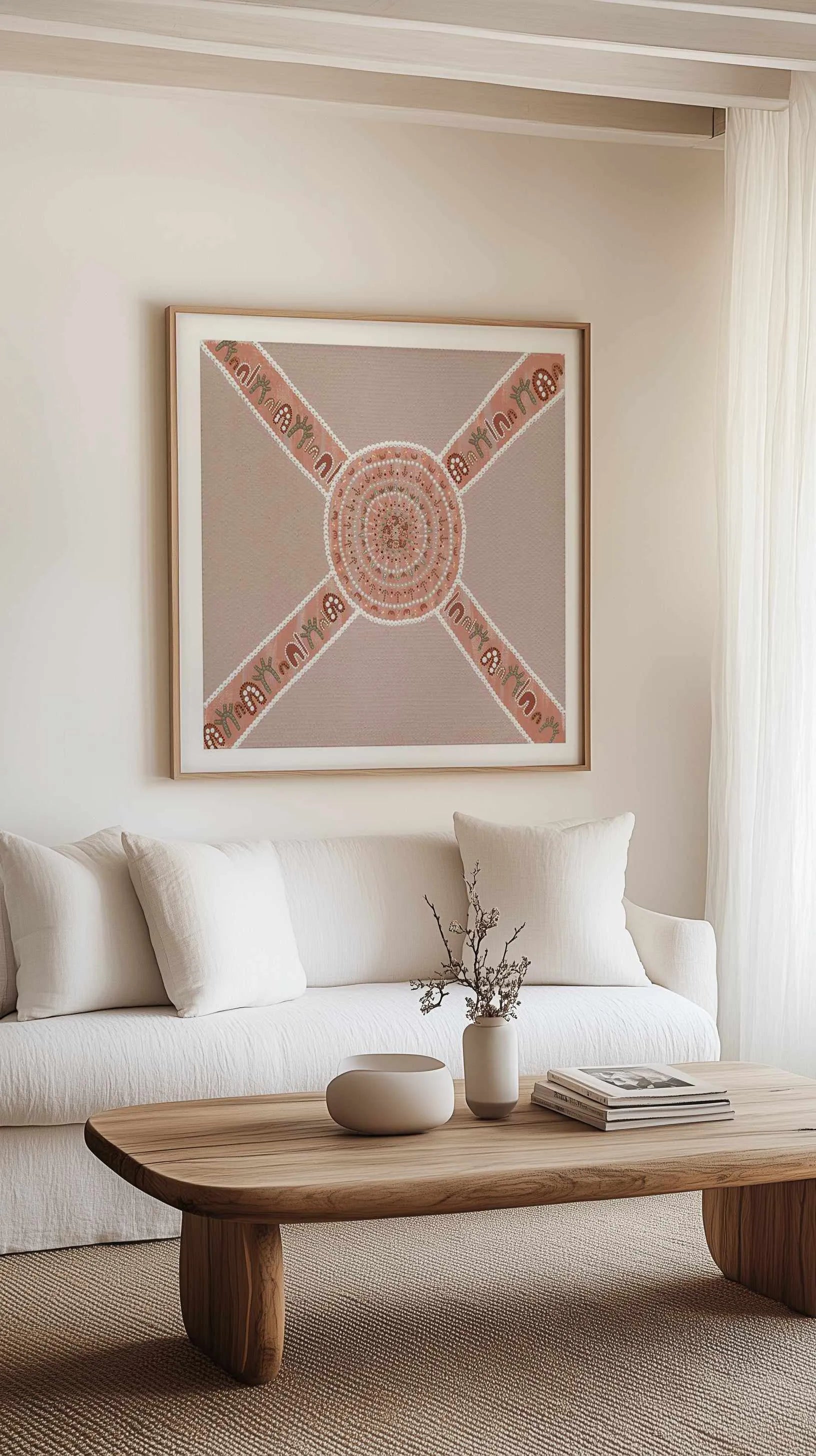 Meeting Place by Karissa Undy | Art Print from Olive et Oriel where you can shop wallpaper and artworks online