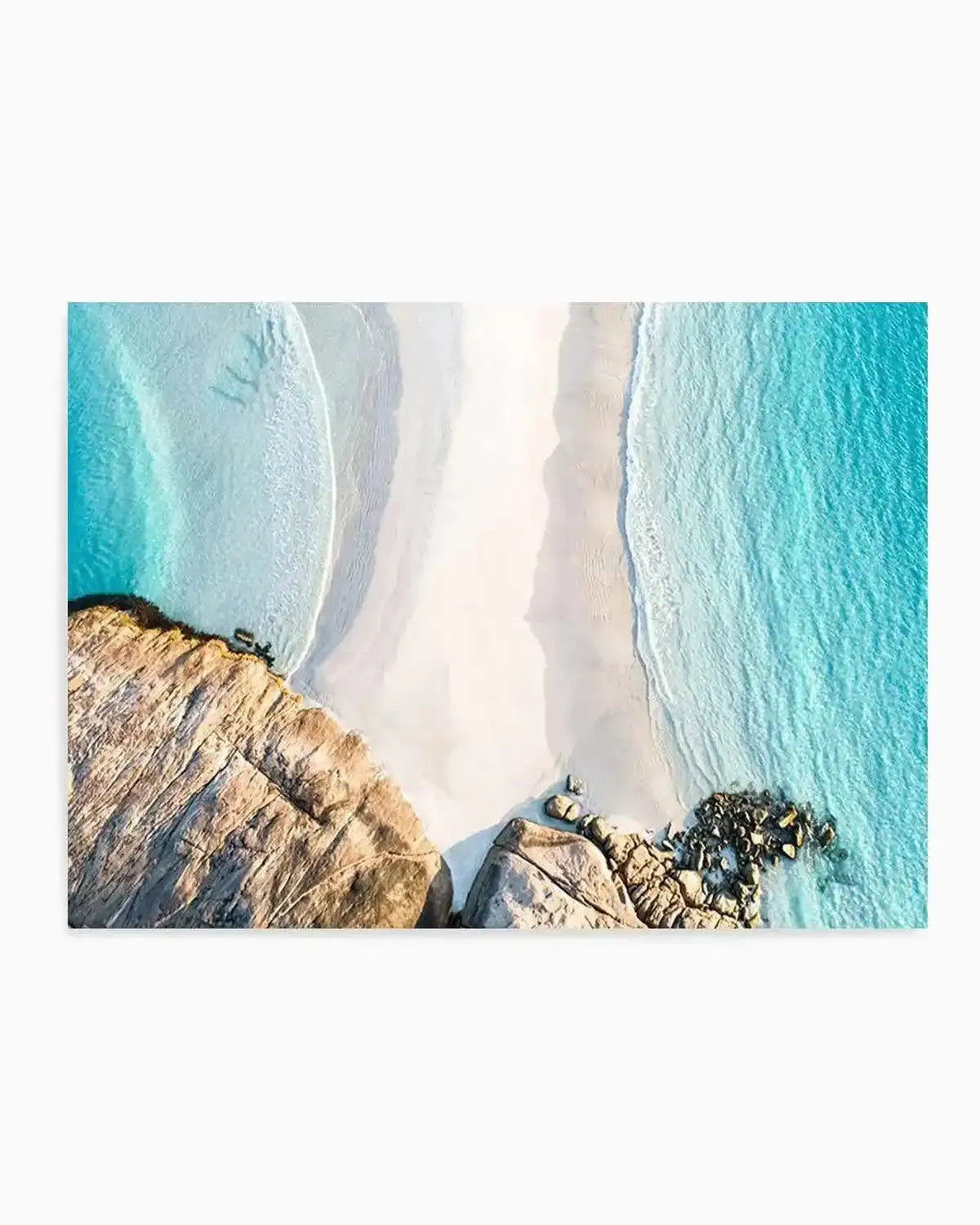 Meeting Point, Wylie Bay | Aerial Photo Wall Art Print from Olive et Oriel where you can shop wallpaper and artworks online