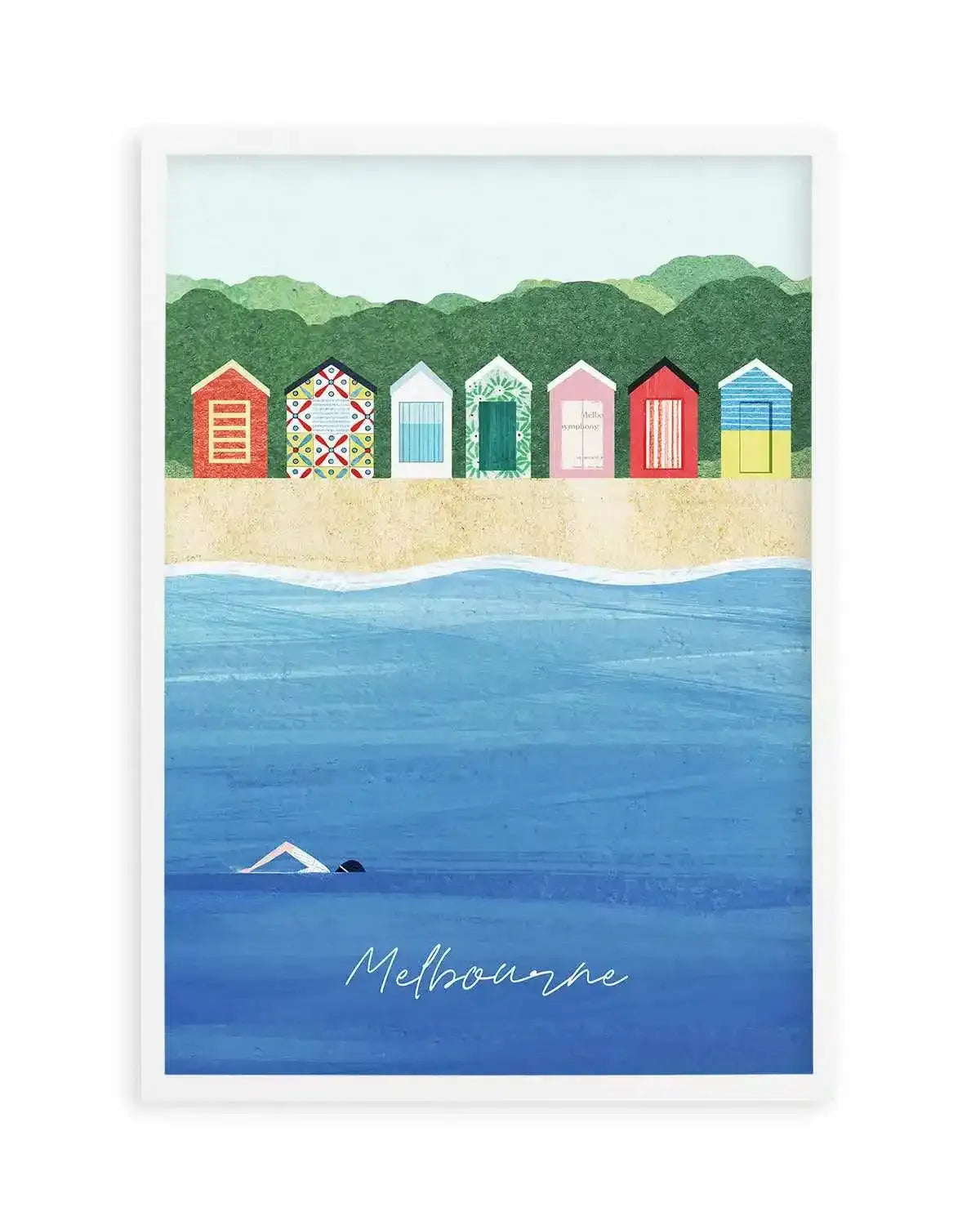 Henry Rivers Horizontal Buy 'Melbourne' by Henry Rivers Art Print | Next Day Shipping! – Olive ...