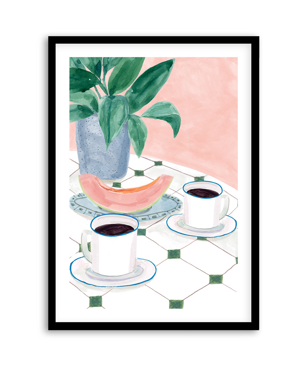 Melon Mornings by Laura Page | Art Print