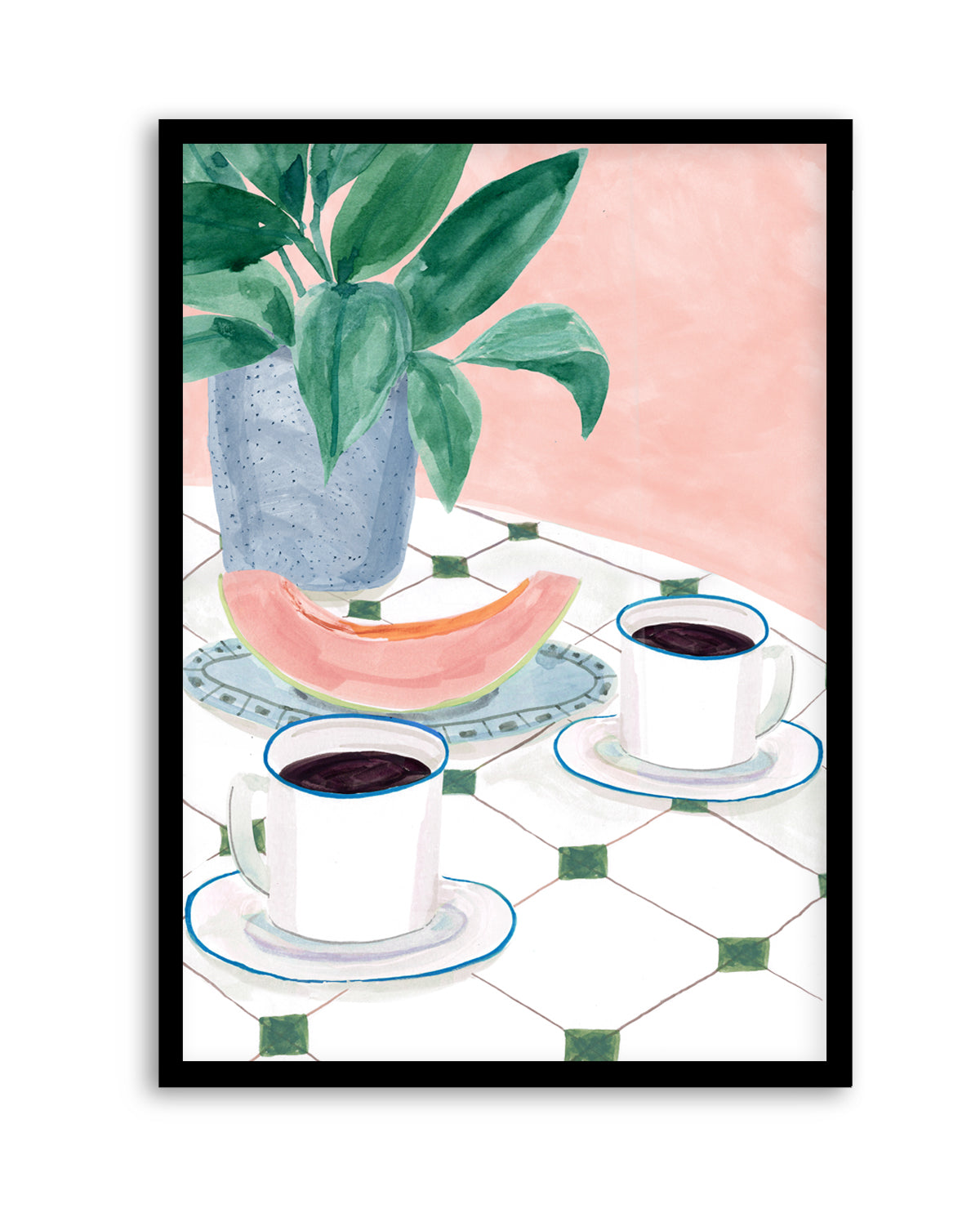 Melon Mornings by Laura Page | Art Print
