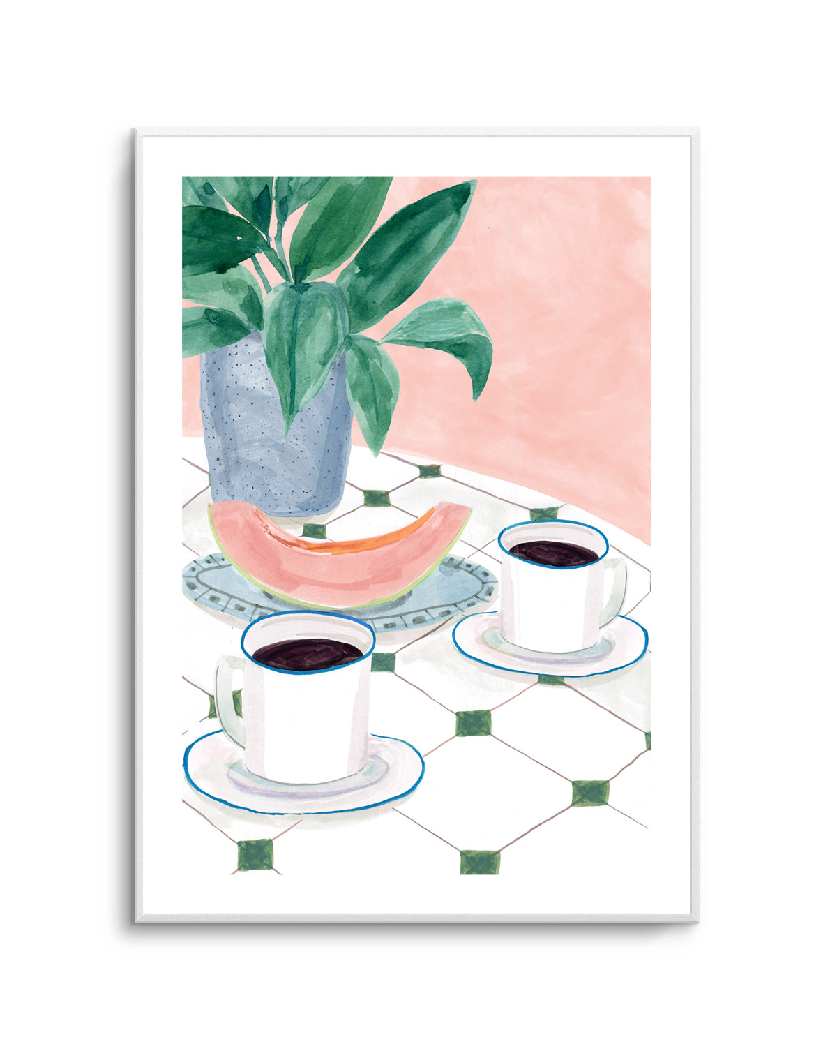 Melon Mornings by Laura Page | Art Print