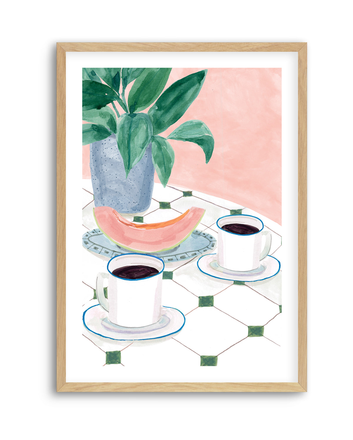 Melon Mornings by Laura Page | Art Print