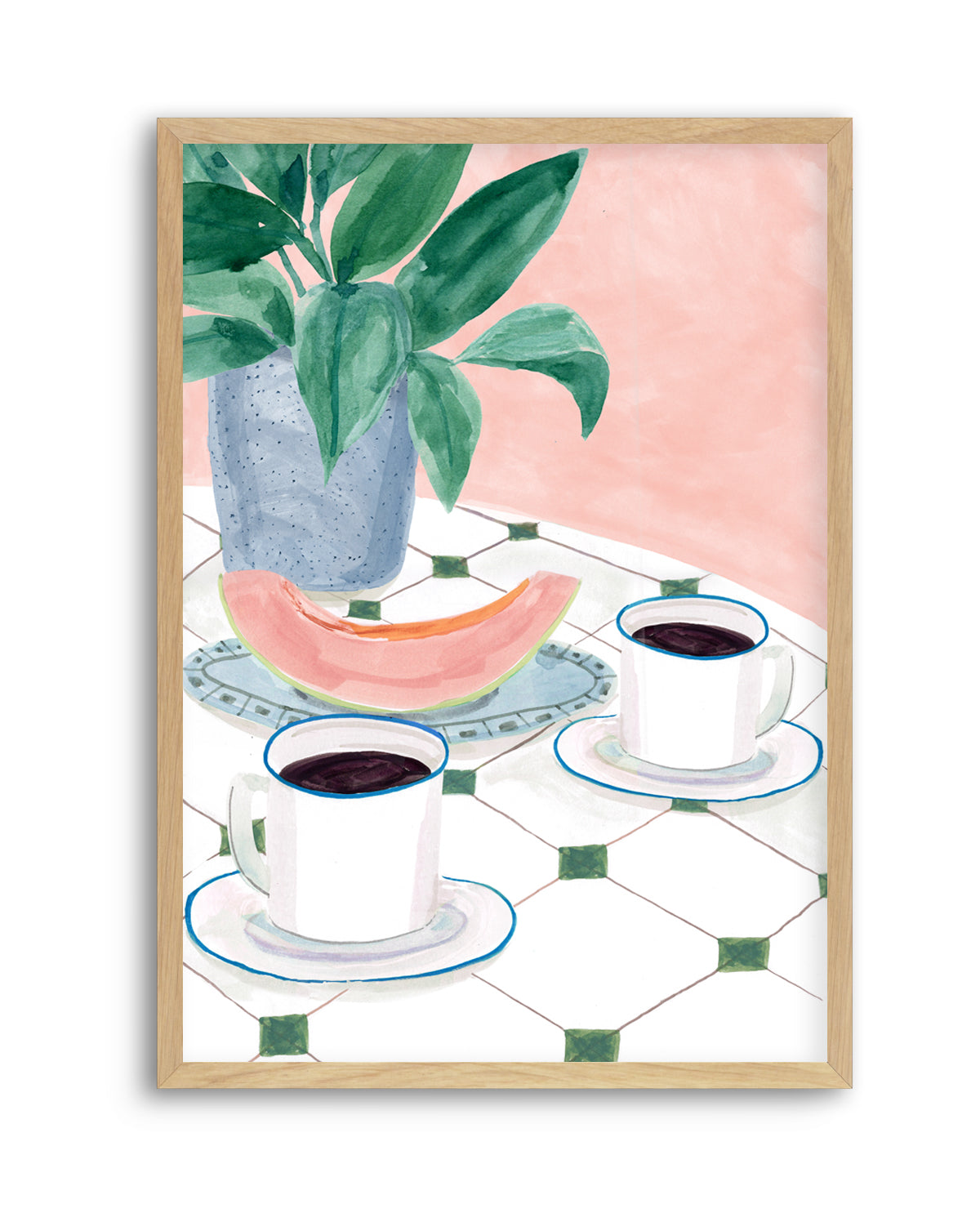 Melon Mornings by Laura Page | Art Print