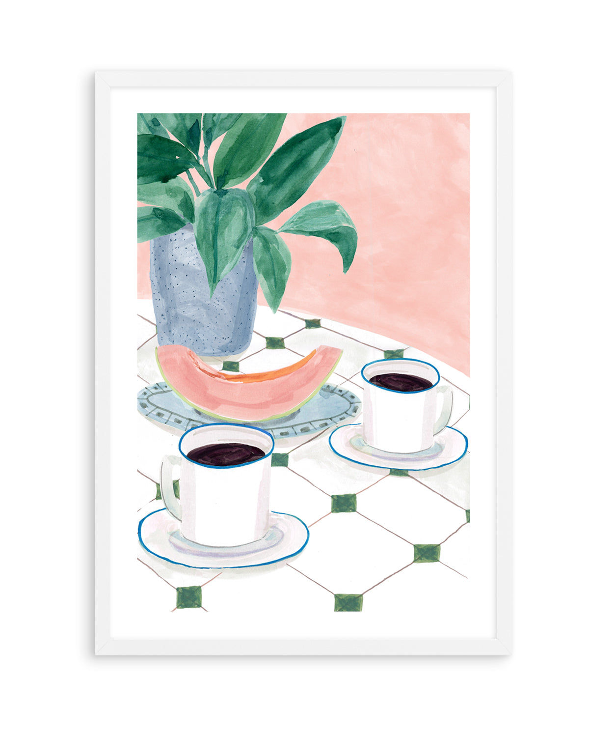 Melon Mornings by Laura Page | Art Print