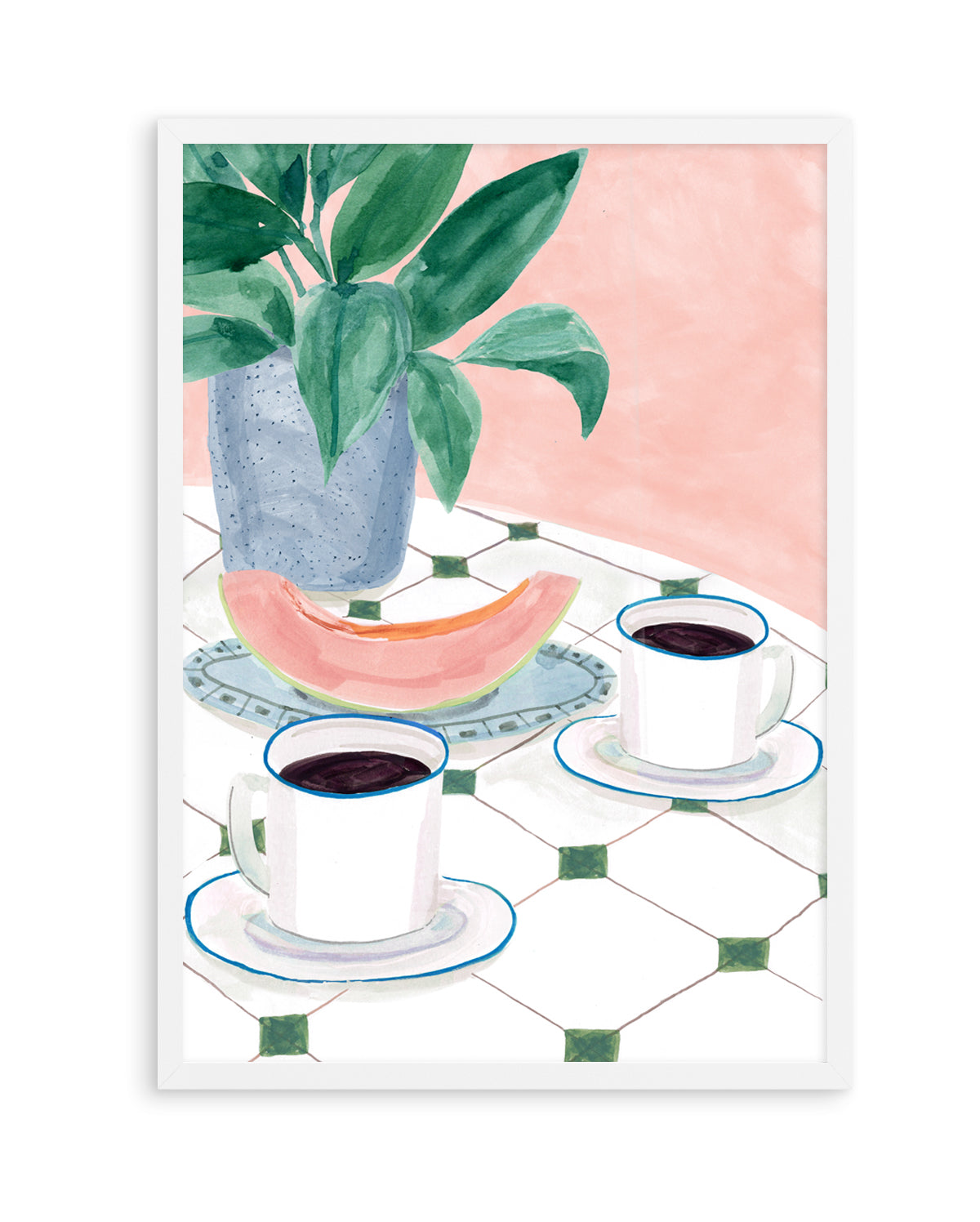 Melon Mornings by Laura Page | Art Print