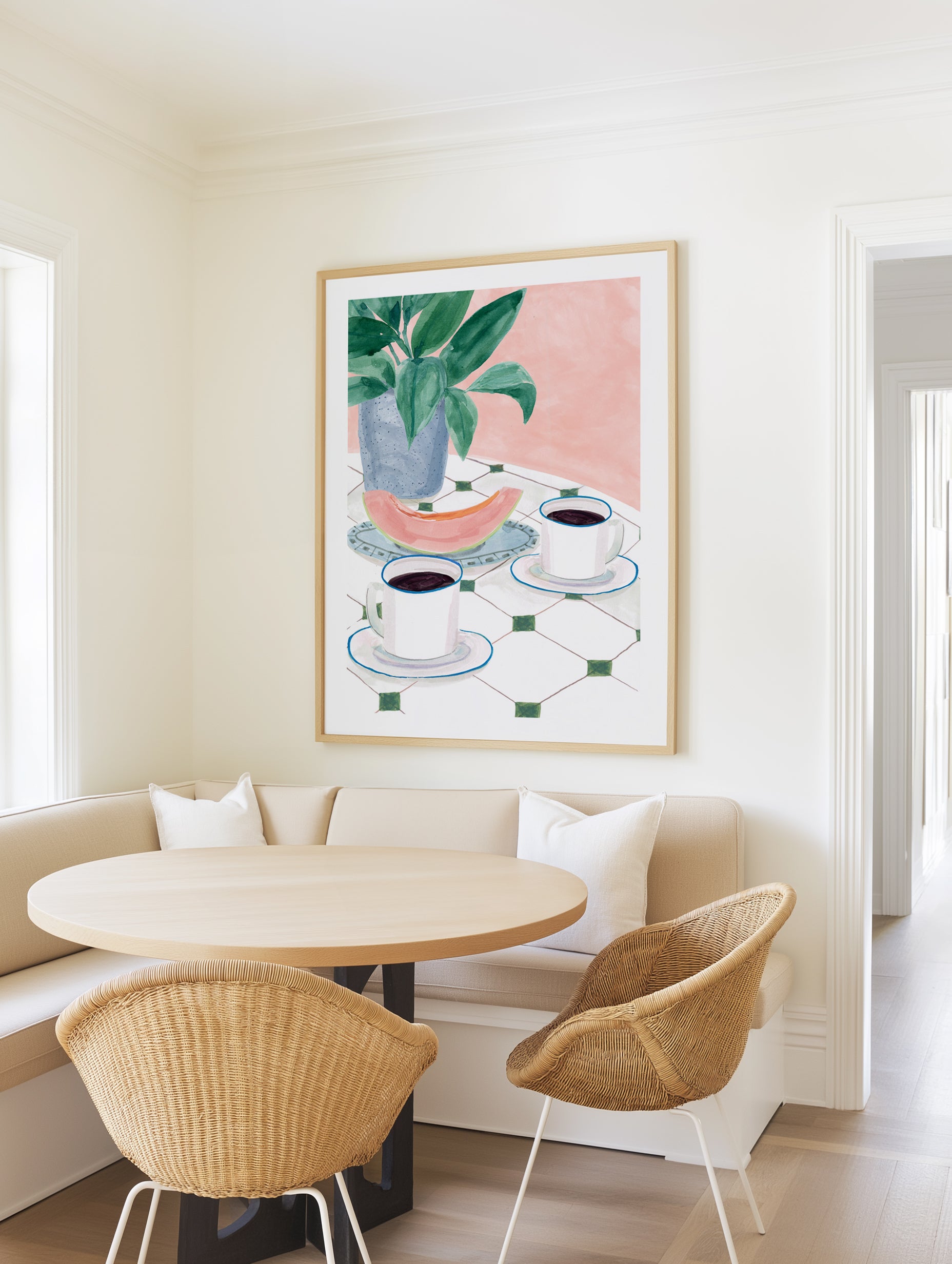 Melon Mornings by Laura Page | Art Print