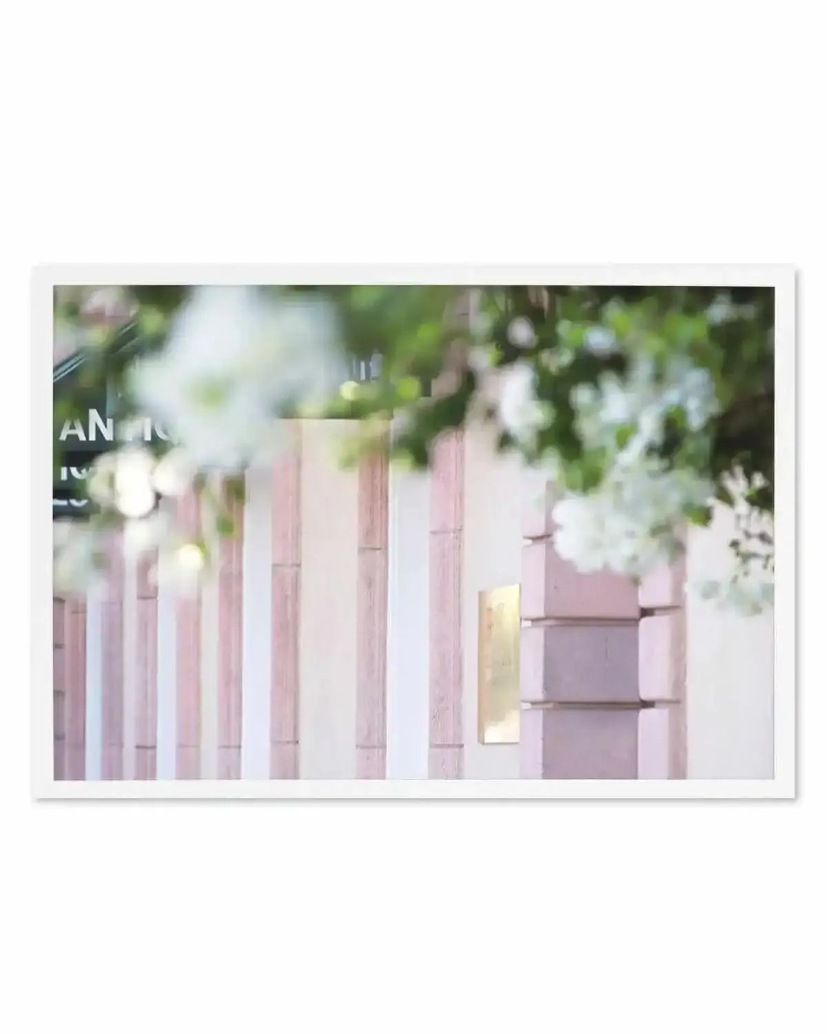 Melrose Avenue Art Print from Olive et Oriel where you can shop wallpaper and artworks online