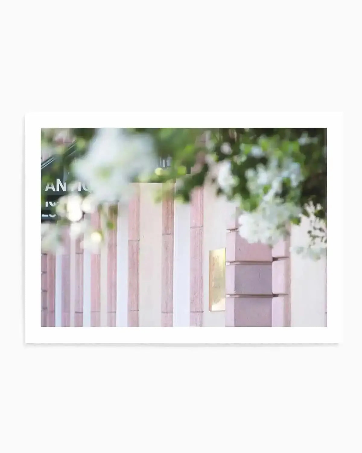 Melrose Avenue Art Print from Olive et Oriel where you can shop wallpaper and artworks online
