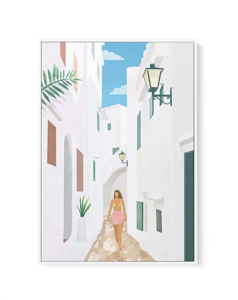 Menorca By Petra Lizde | Framed Canvas Art Print