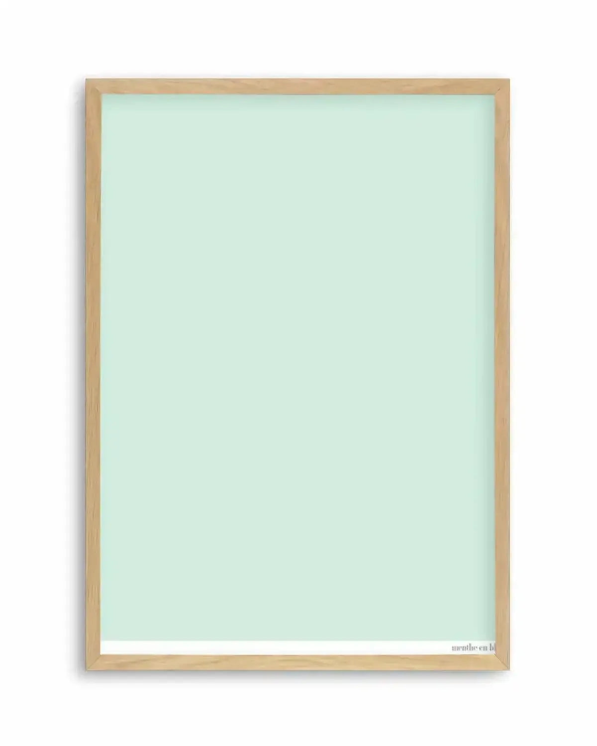 Menthe en Blanc Art Print from Olive et Oriel where you can shop wallpaper and artworks online