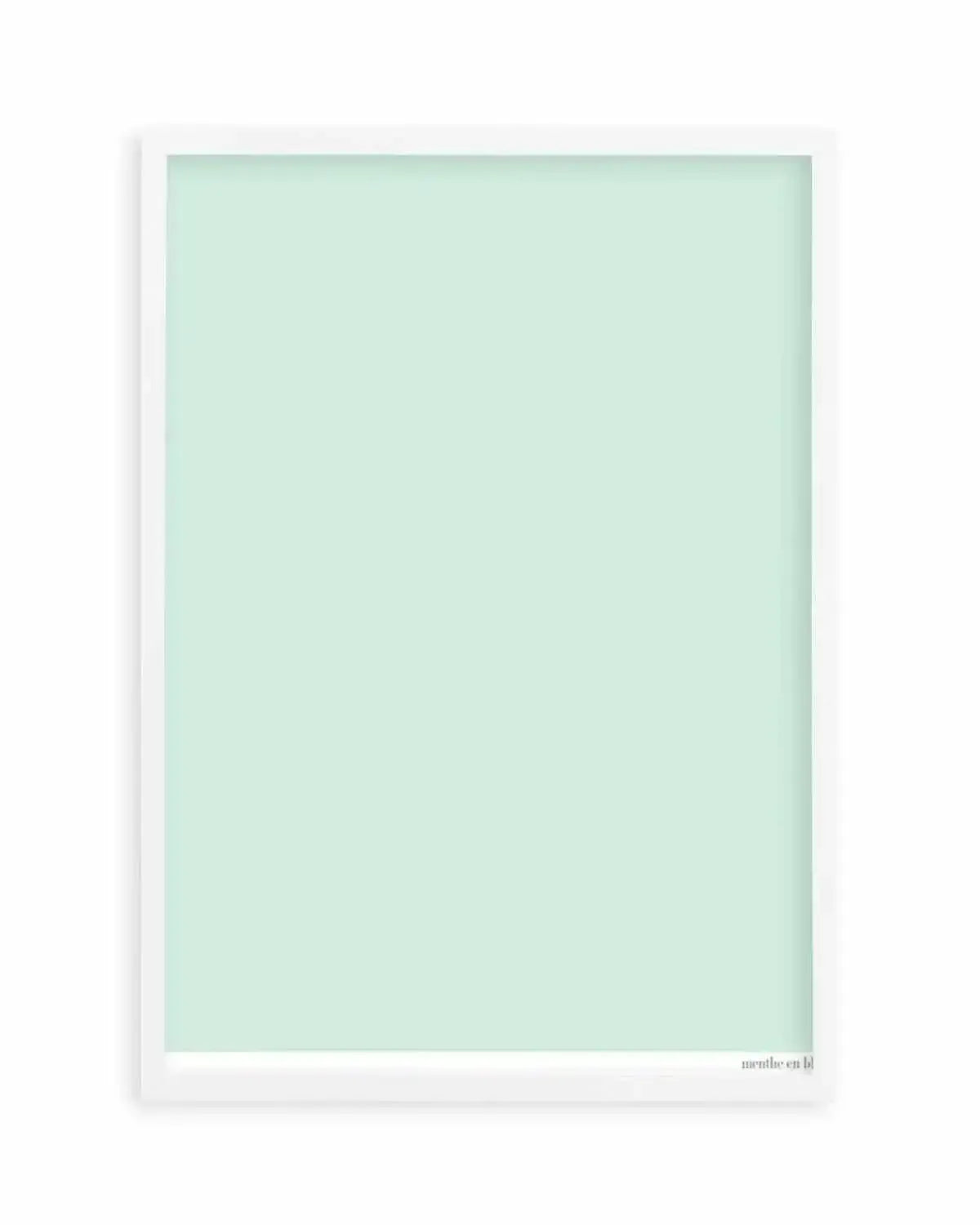 Menthe en Blanc Art Print from Olive et Oriel where you can shop wallpaper and artworks online