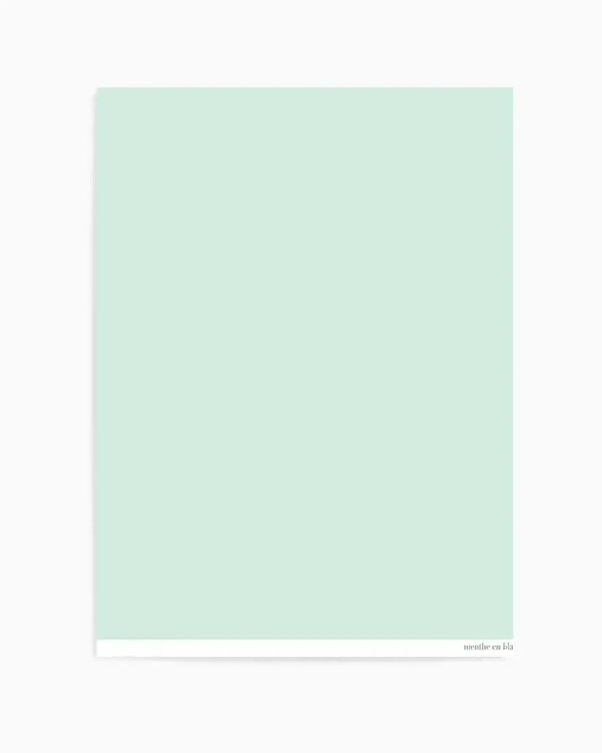 Menthe en Blanc Art Print from Olive et Oriel where you can shop wallpaper and artworks online