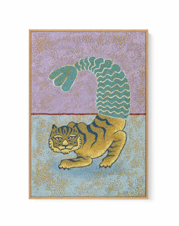 Mercat by Julie Celina | Framed Canvas Art Print from Olive et Oriel where you can shop wallpaper and artworks online