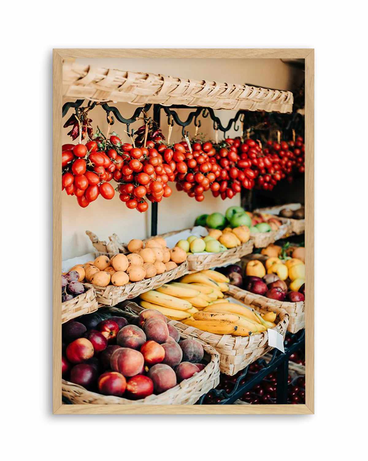 Mercato Italiano by Jovani Demetrie Art Print