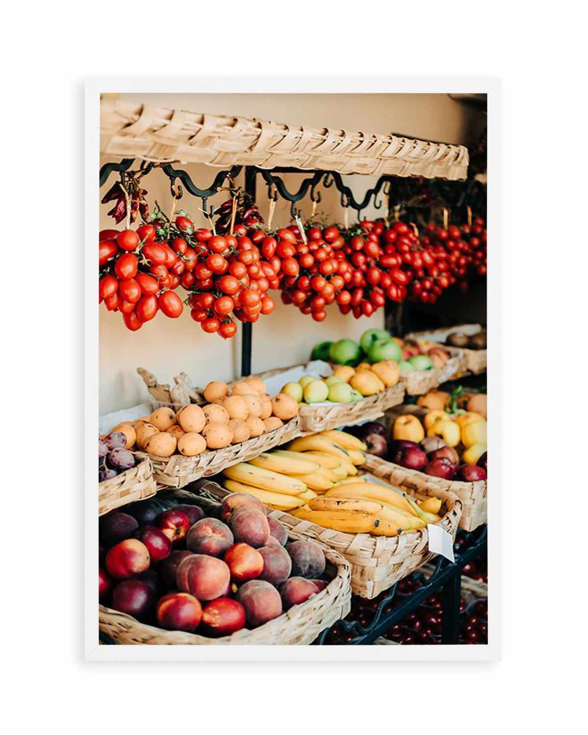 Mercato Italiano by Jovani Demetrie Art Print