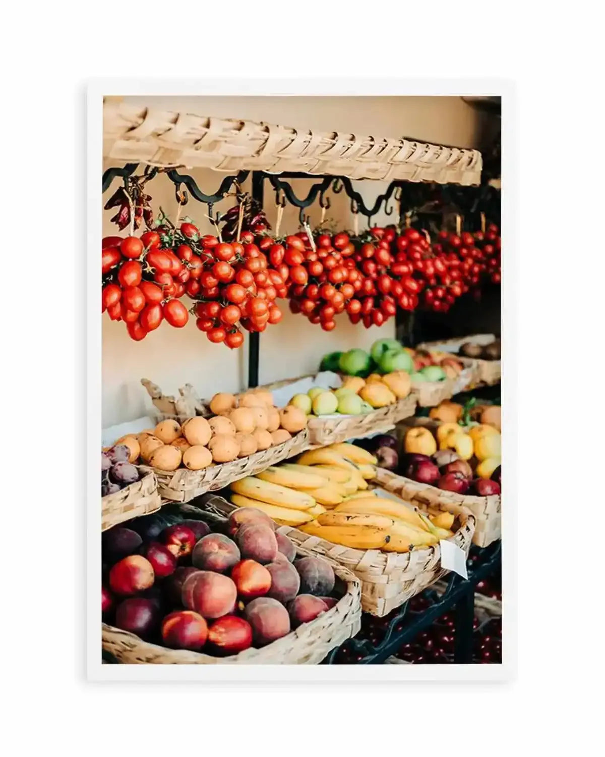 Mercato Italiano by Jovani Demetrie Art Print from Olive et Oriel where you can shop wallpaper and artworks online