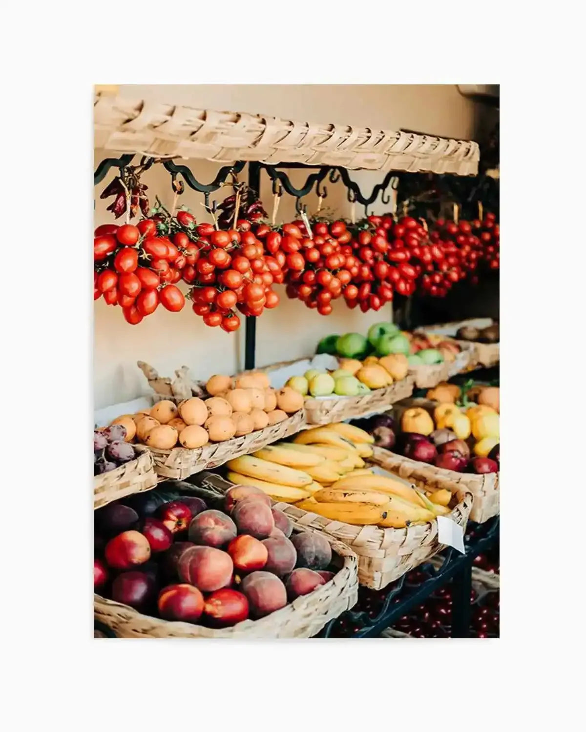 Mercato Italiano by Jovani Demetrie Art Print from Olive et Oriel where you can shop wallpaper and artworks online