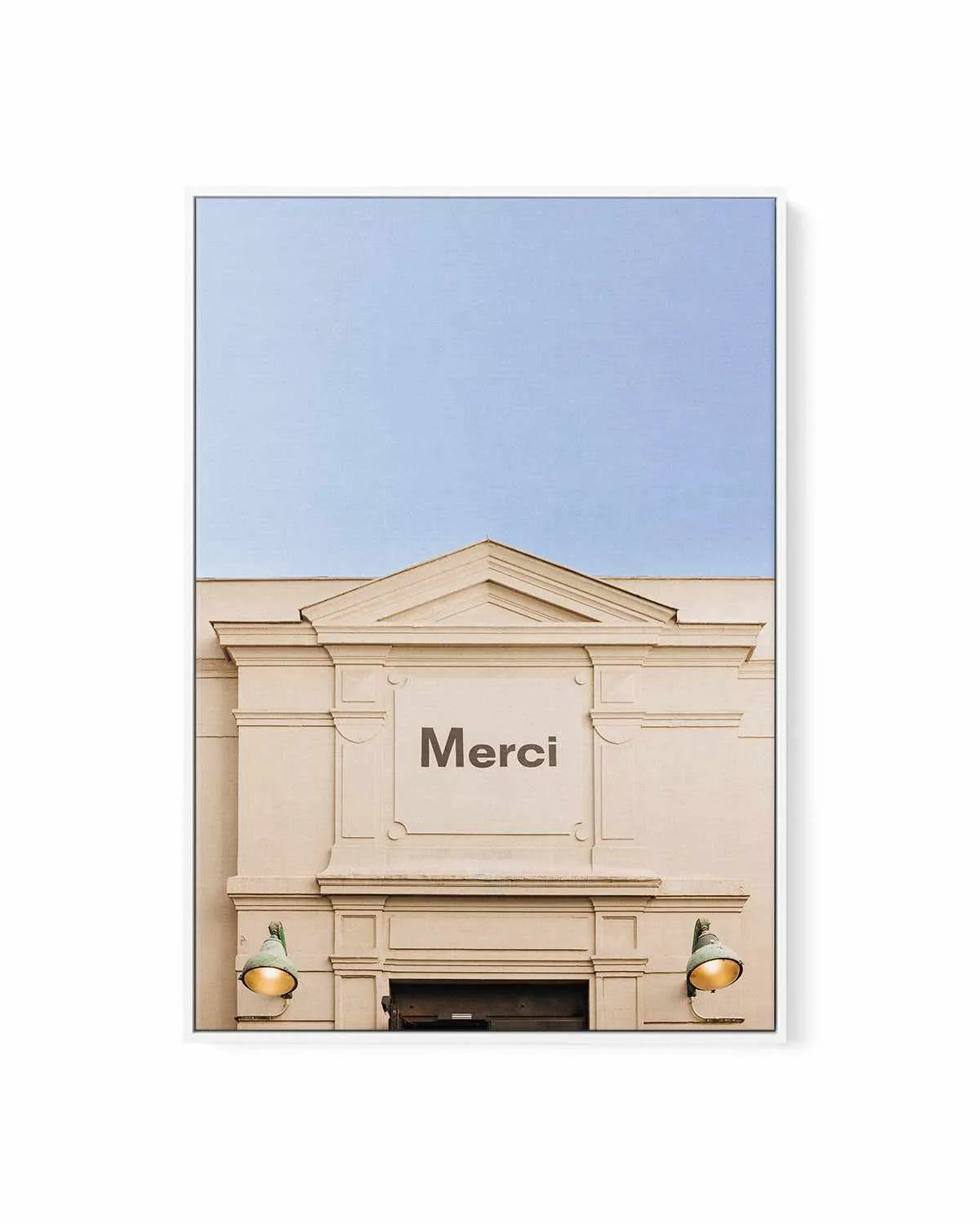 Merci by Jovani Demetrie | Framed Canvas Art Print from Olive et Oriel where you can shop wallpaper and artworks online